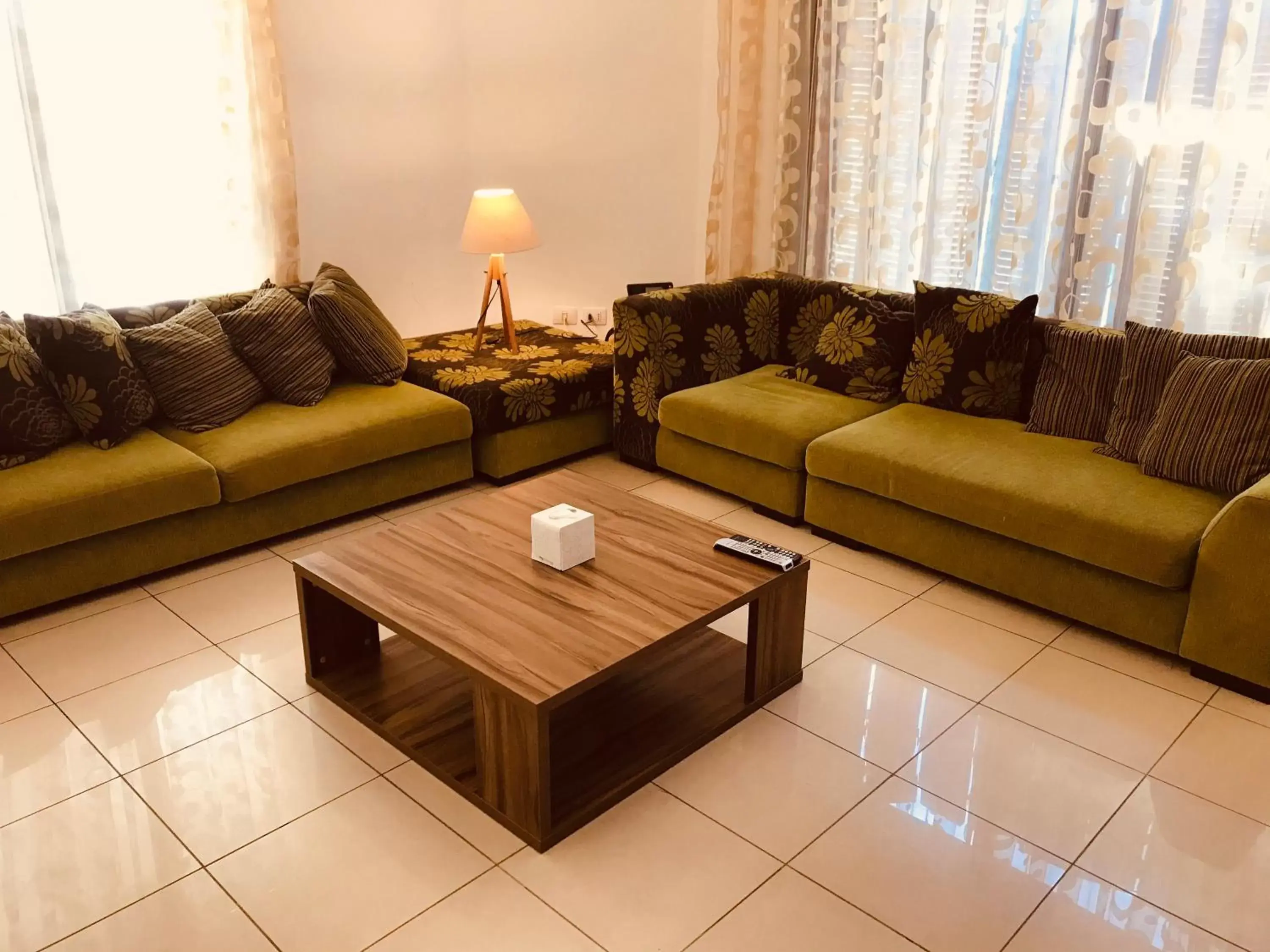 Living room, Seating Area in Tala Bay Residence