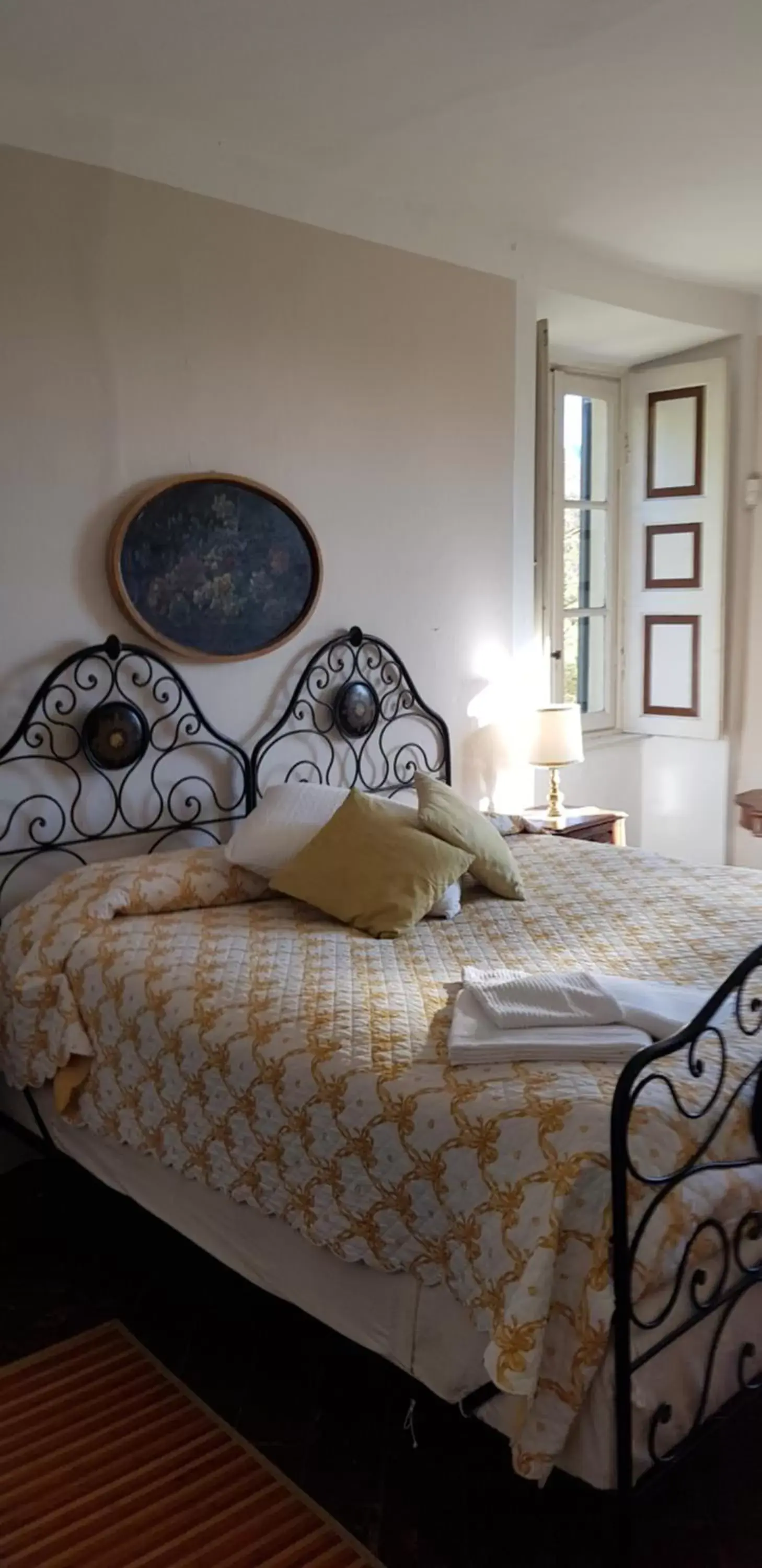 Bedroom, Bed in Villa Corti