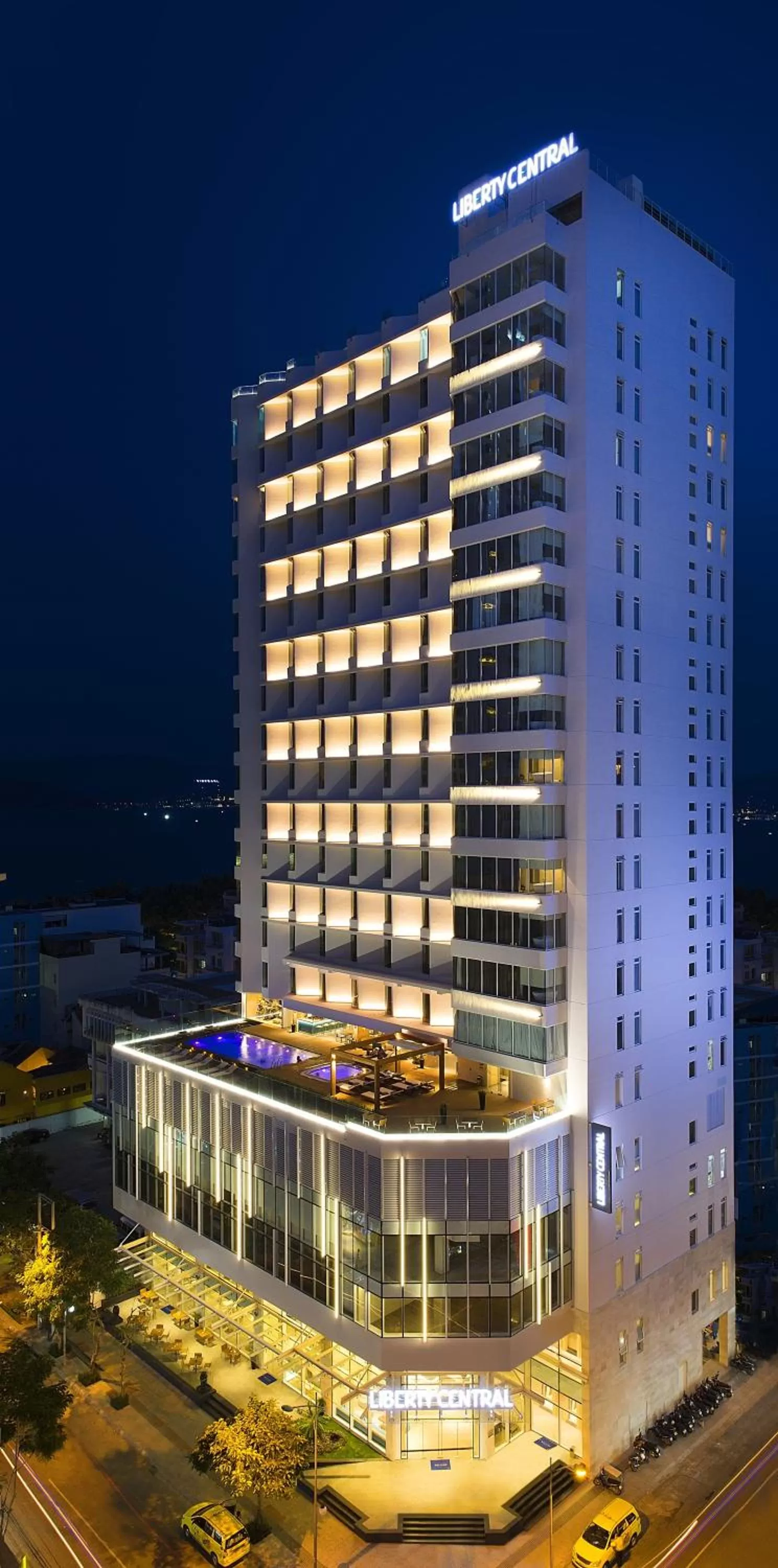 Property building in Liberty Central Nha Trang Hotel