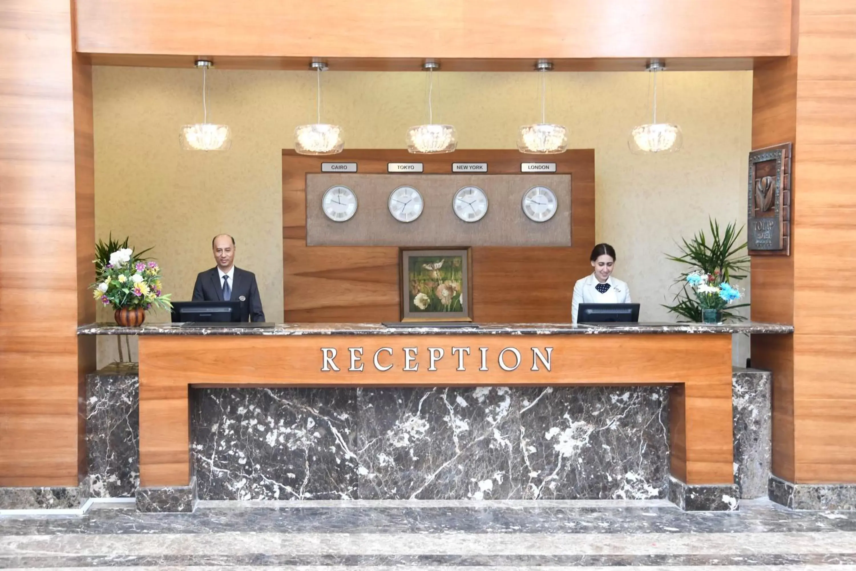 Lobby or reception in Tolip Family Park Hotel