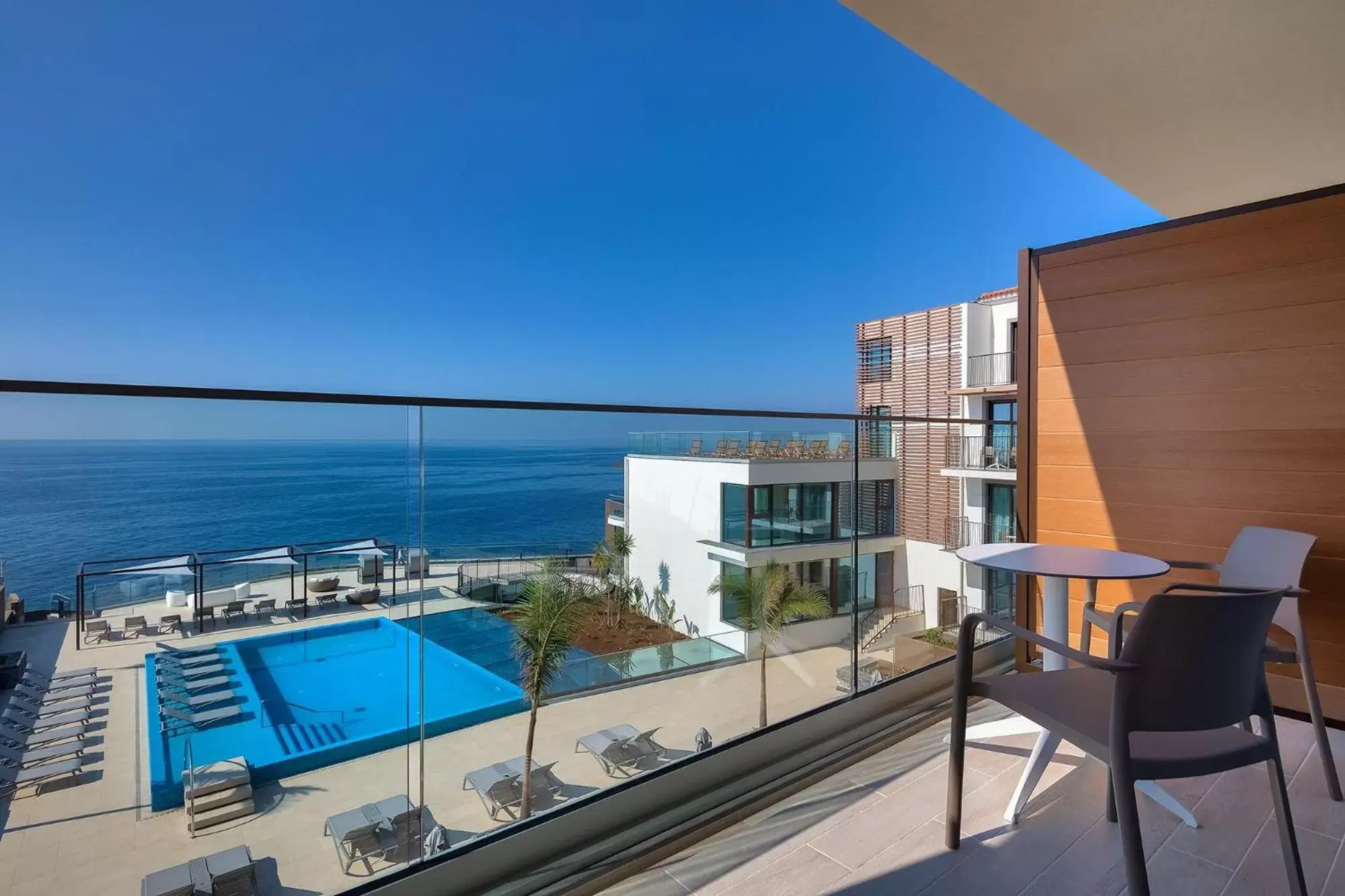 Balcony/Terrace, Pool View in Sentido Galomar - Adults Only