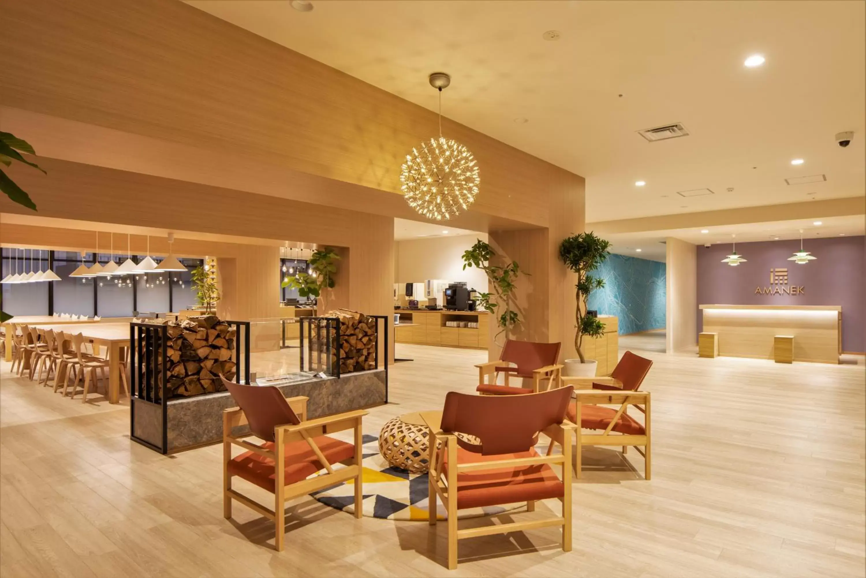 Lobby or reception in HOTEL AMANEK Asahikawa Lobby or reception in HOTEL AMANEK Asahikawa