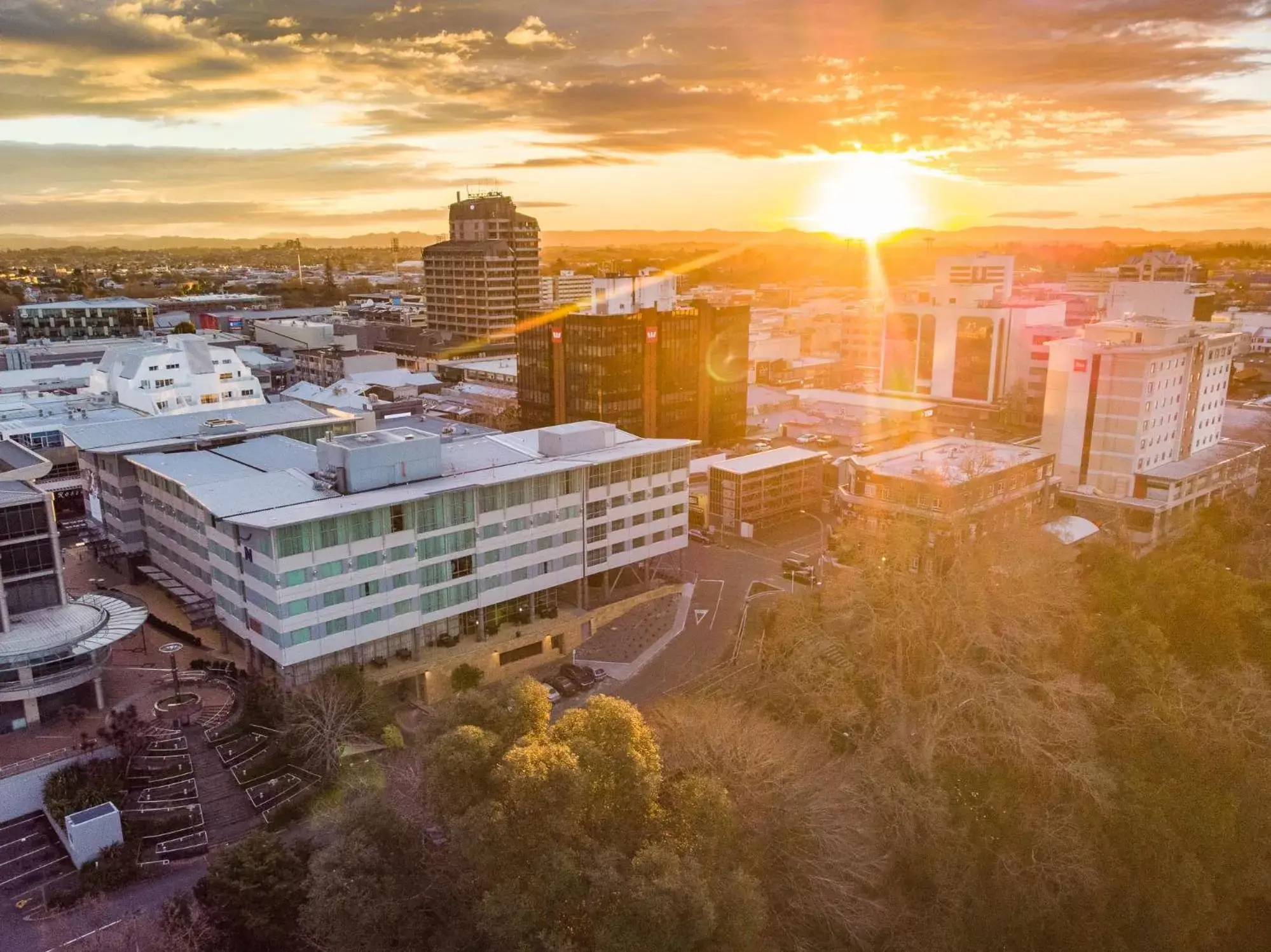 Bird's eye view, Bird's-eye View in Novotel Tainui Hamilton