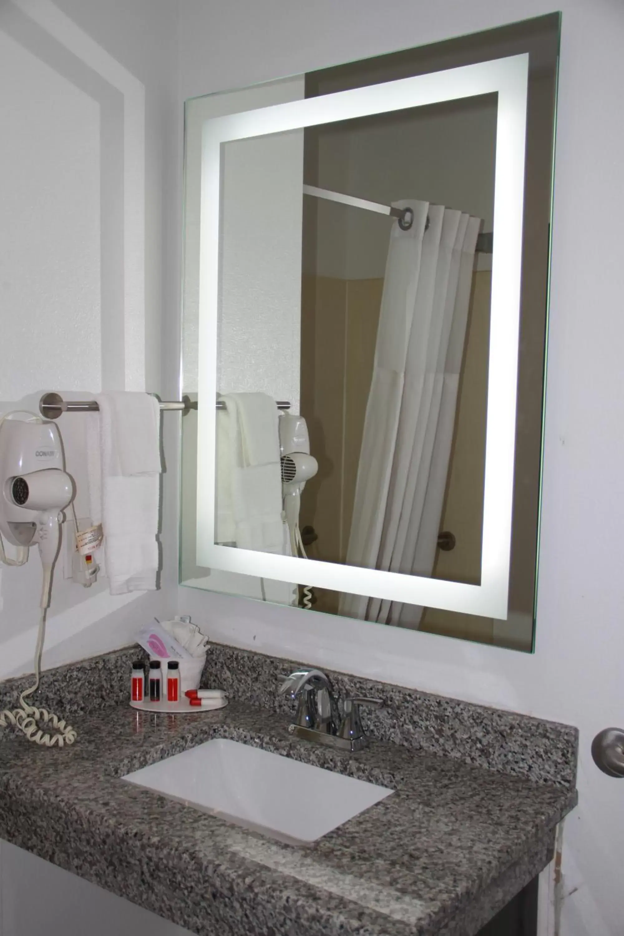 Bathroom in SureStay Plus Hotel by Best Western Coralville Iowa City