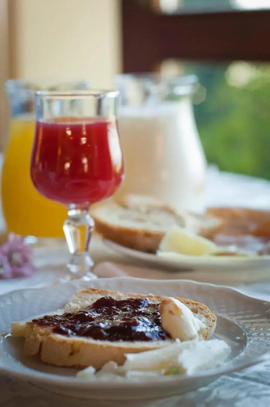 Continental breakfast in Albergo La Lanterna