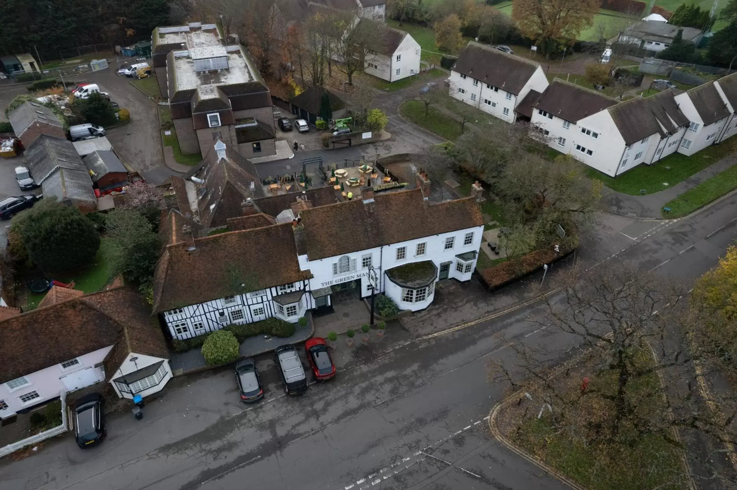 Property building, Bird's-eye View in Green Man by Chef & Brewer Collection