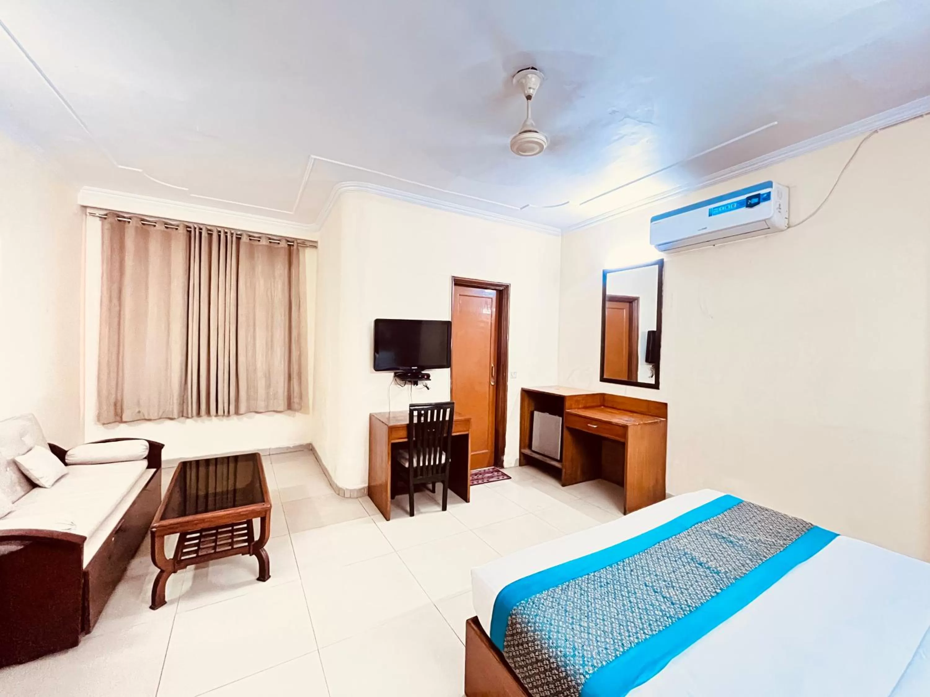 Bed in Ashoka Hotel Karol Bagh Delhi