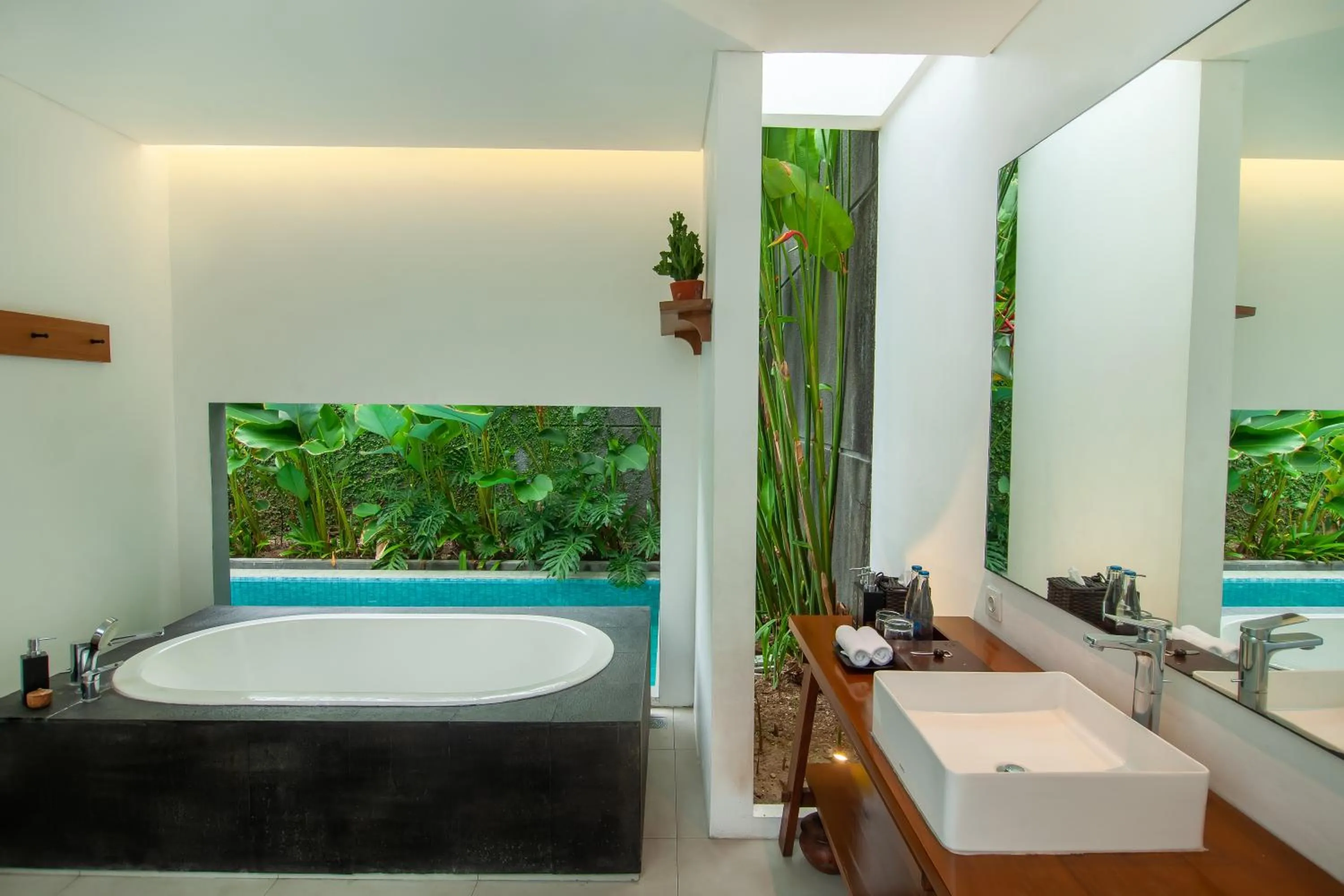 Bathroom in Abia Villa Legian