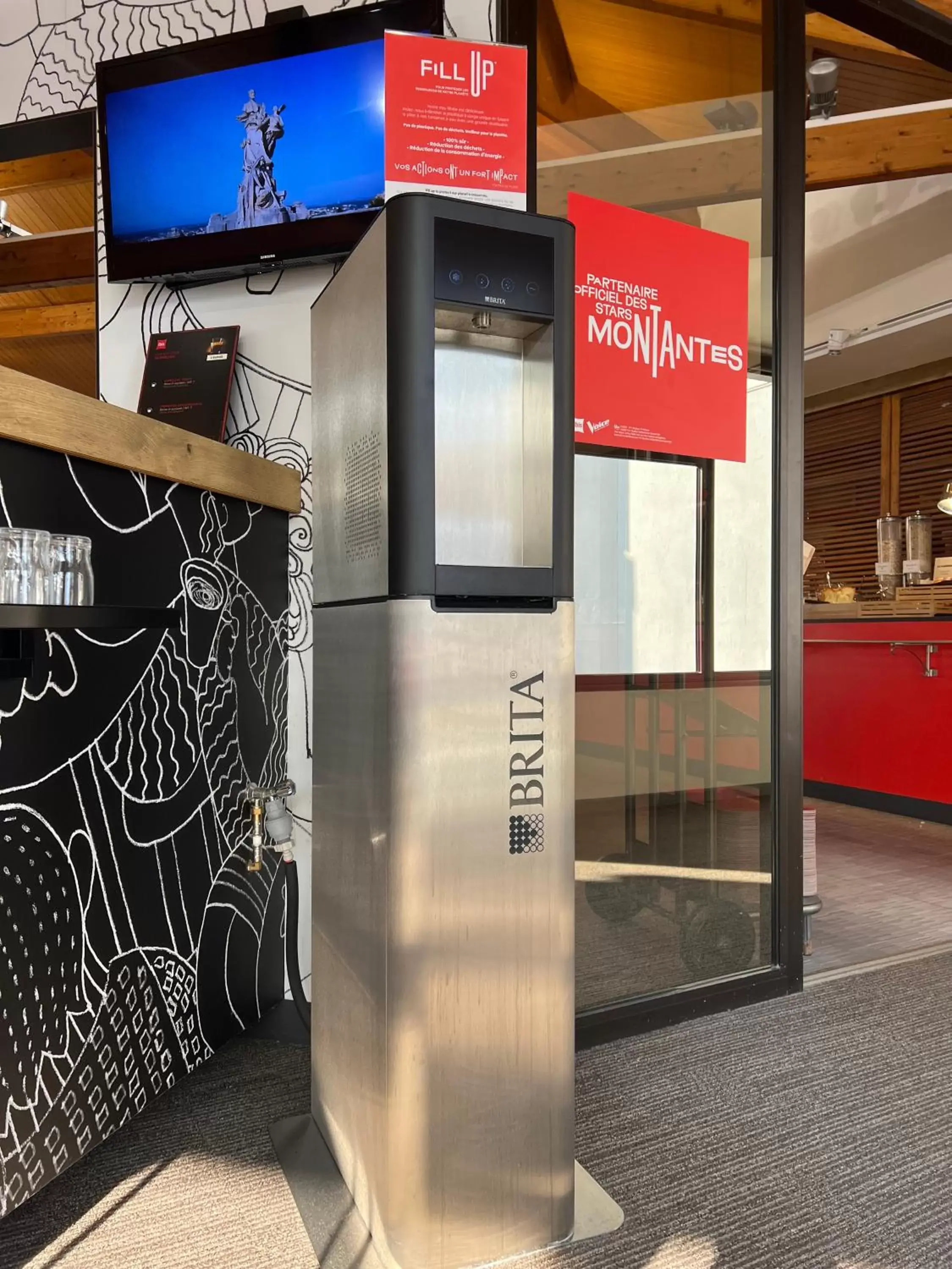 Continental breakfast in Ibis Angoulême Nord Continental breakfast in Ibis Angoulême Nord