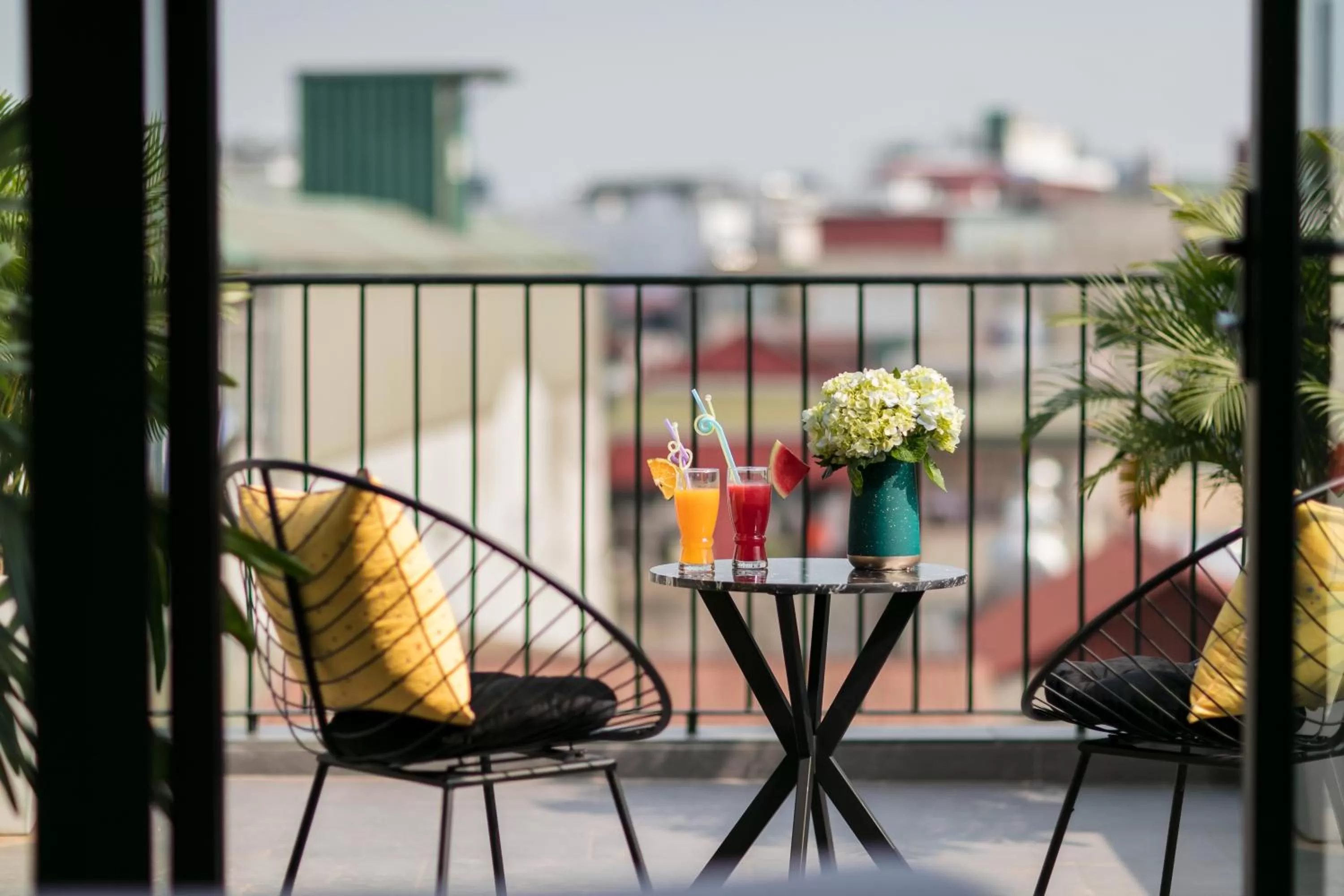Balcony/Terrace in Hanoi Exclusive Hotel