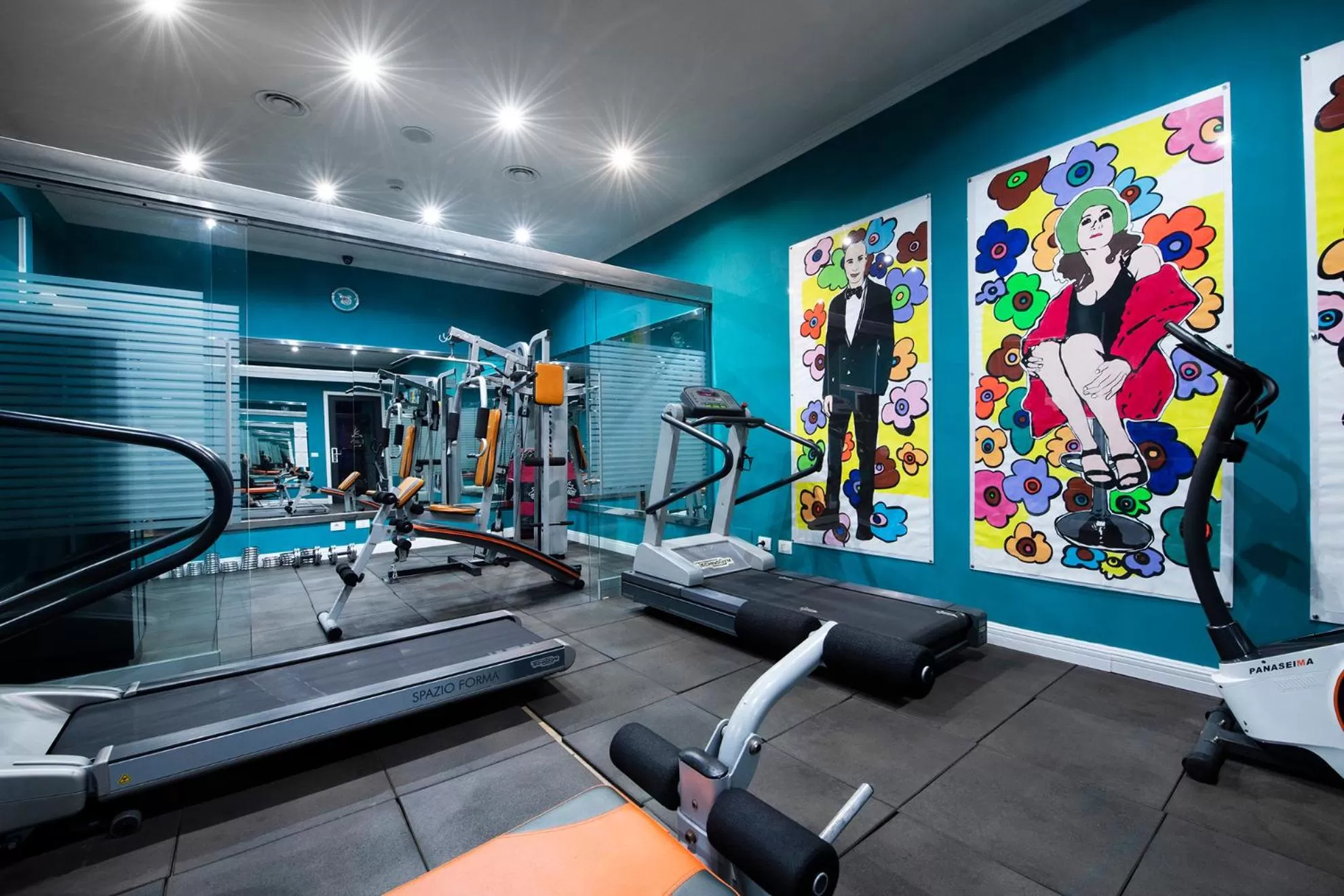 Fitness centre/facilities in Hotel 87 eighty-seven - Maison d'Art Collection