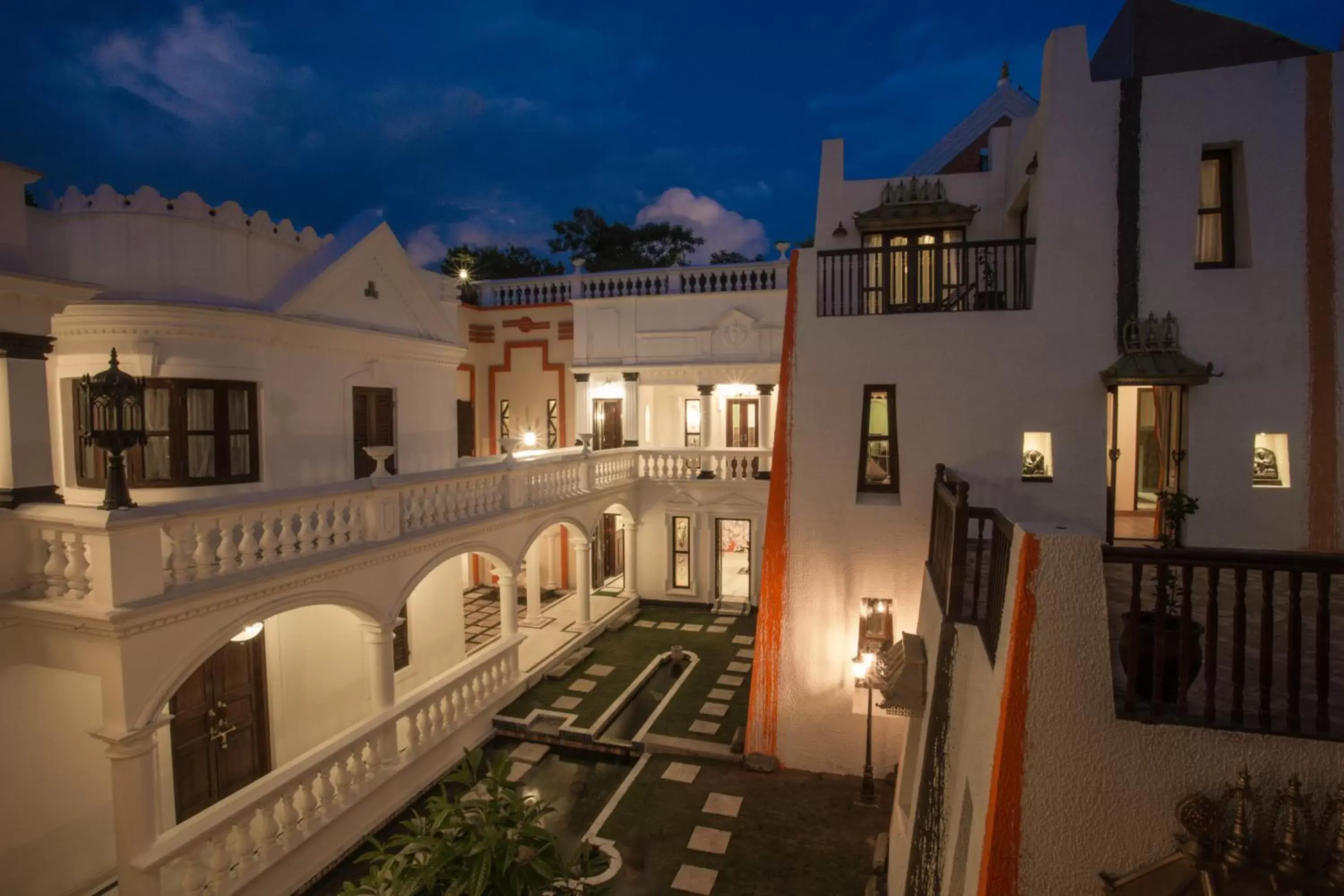 Property building in Baber Mahal Vilas - The Heritage Hotel Property building in Baber Mahal Vilas - The Heritage Hotel