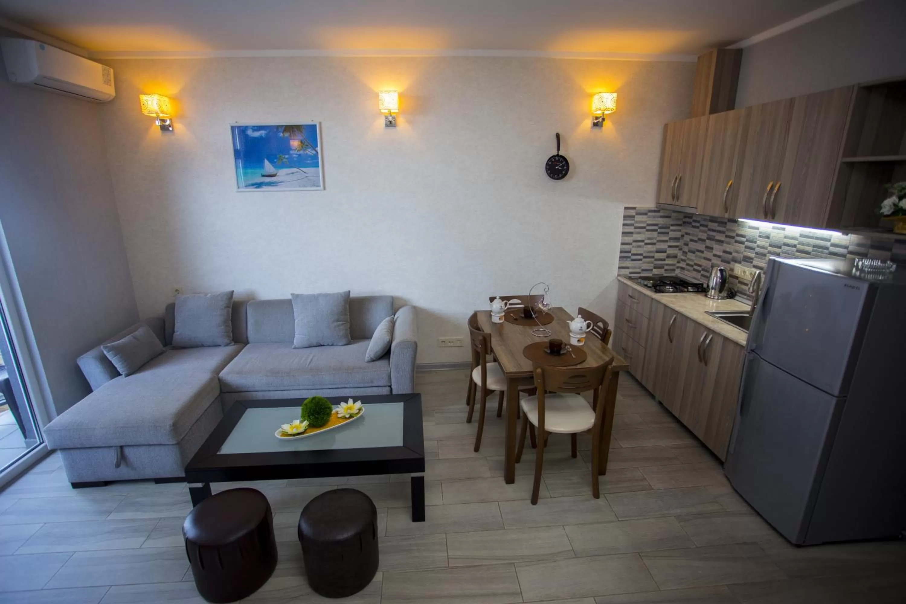 Seating area in Blue Star Batumi