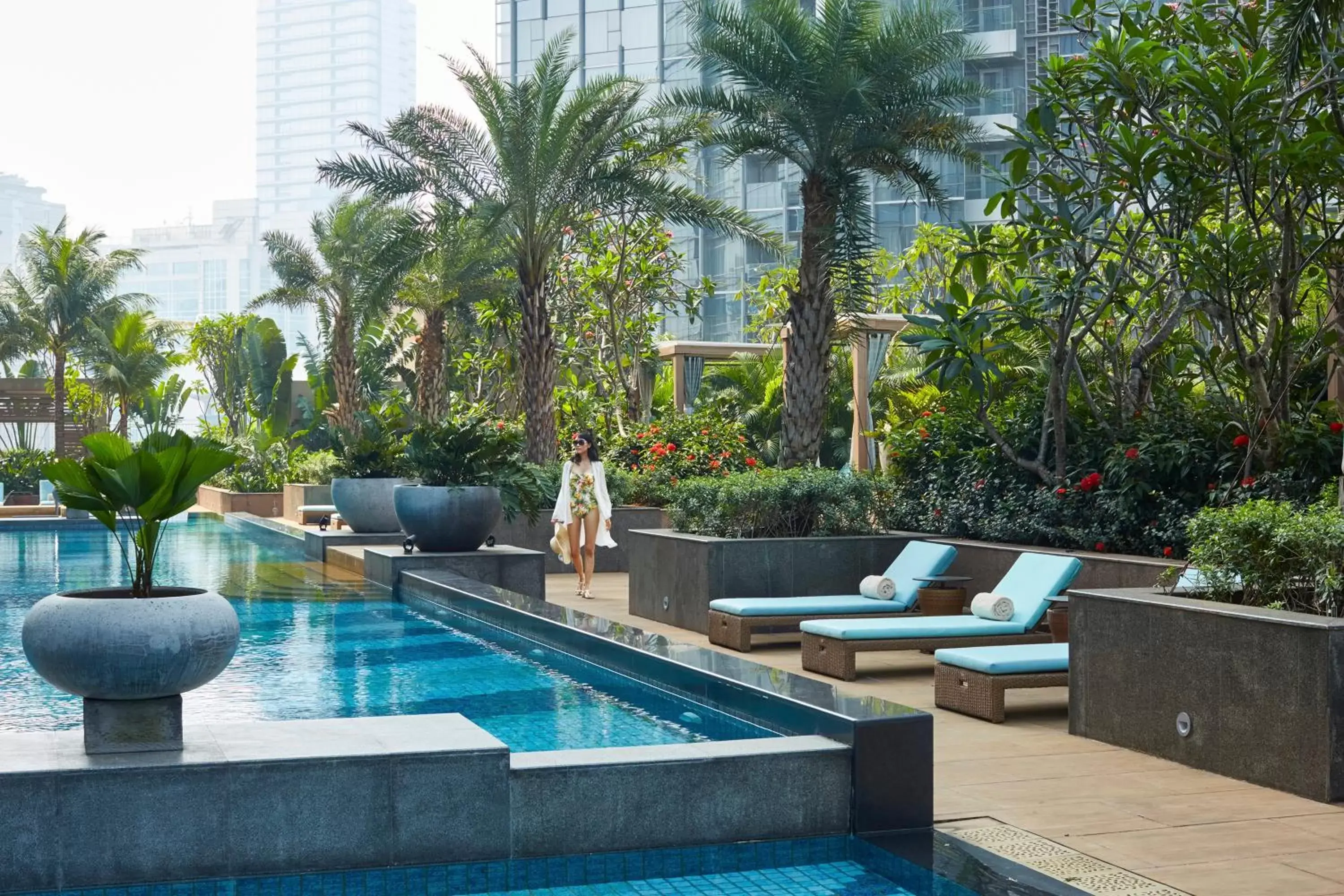 Off site, Swimming Pool in Raffles Jakarta