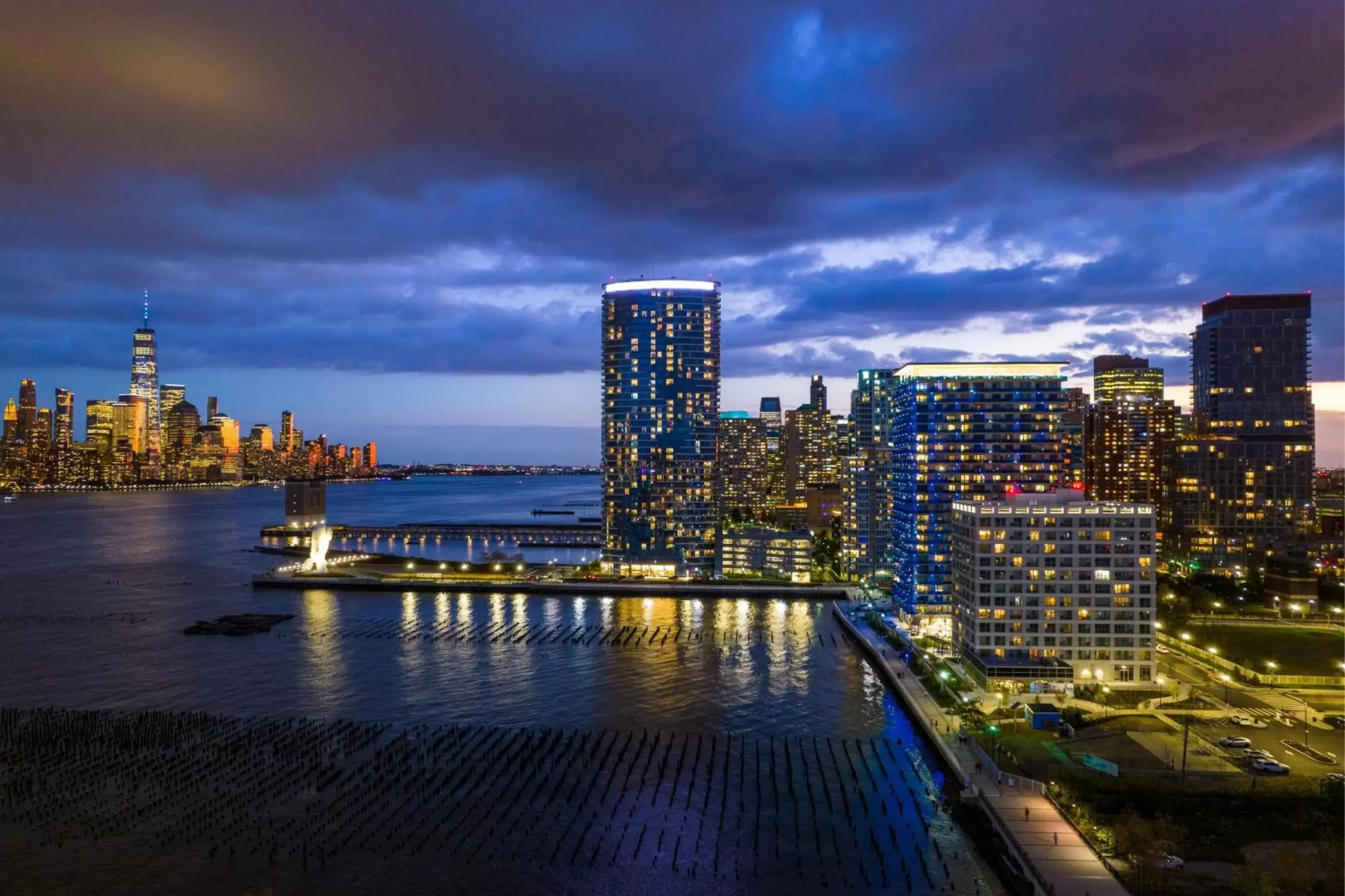 Property building in The Westin Jersey City Newport