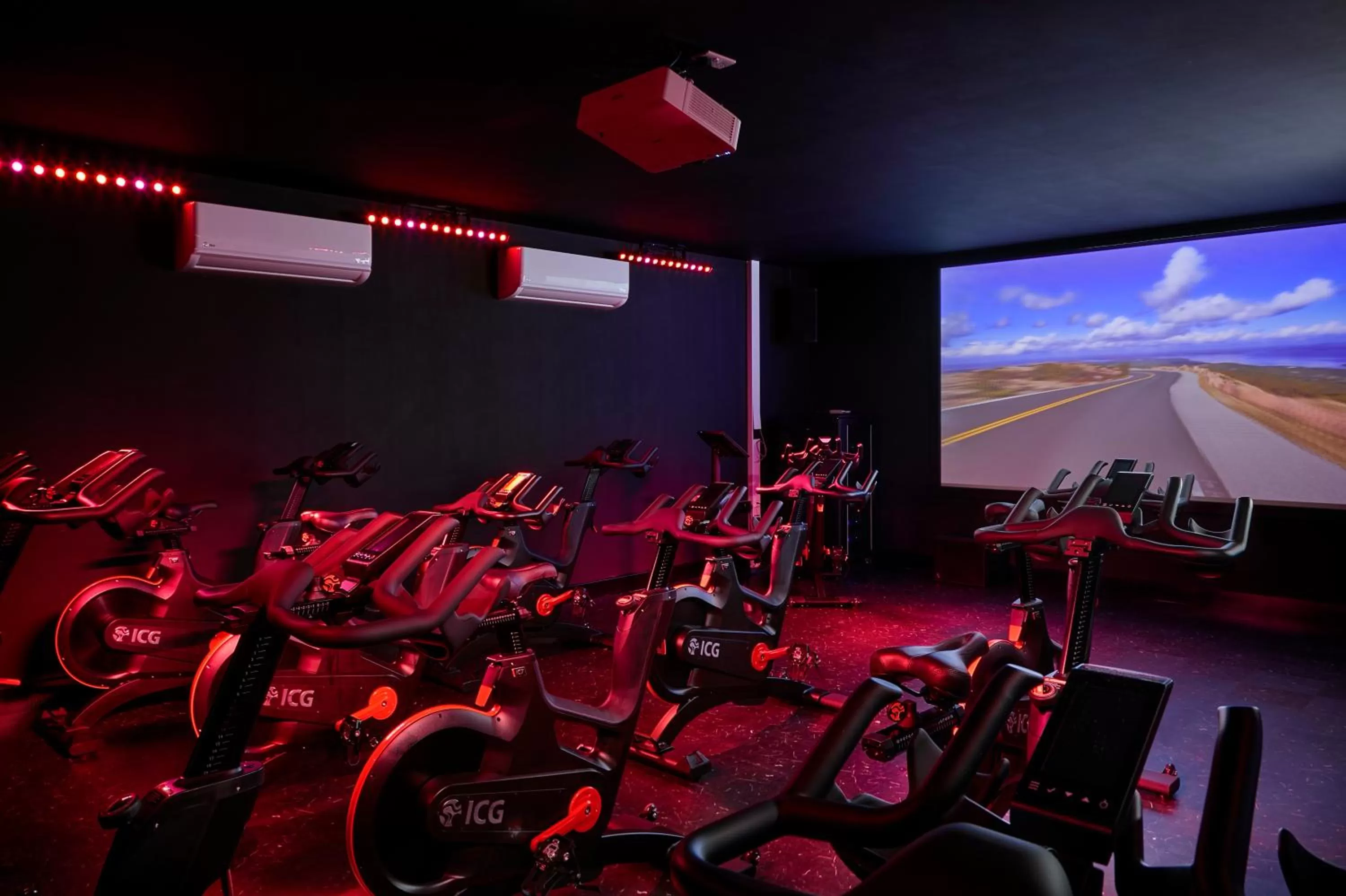 Fitness centre/facilities in Lion Quays Resort