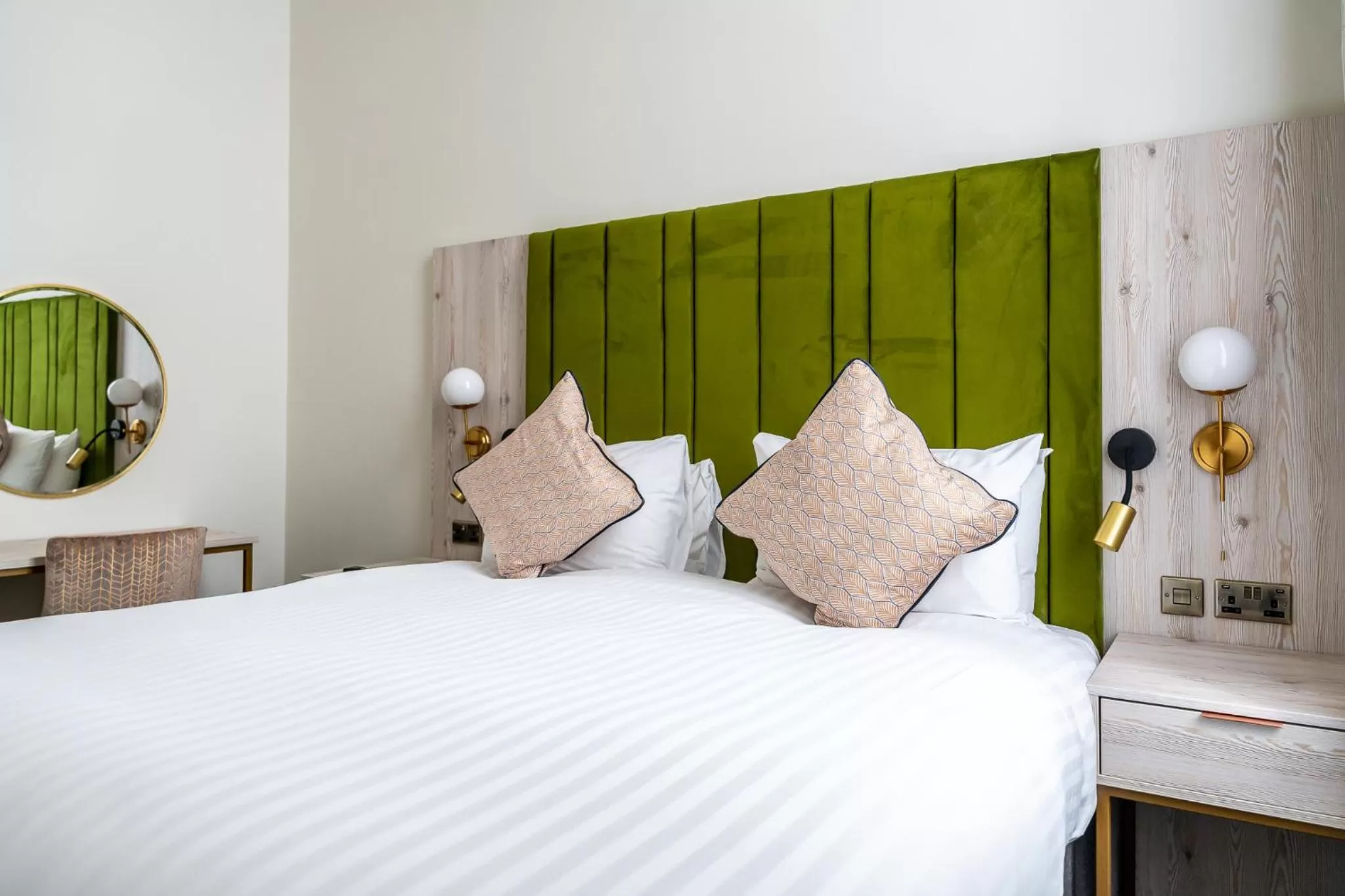 Bed in Trafford Hall Hotel Manchester, Trademark Collection by Wyndham