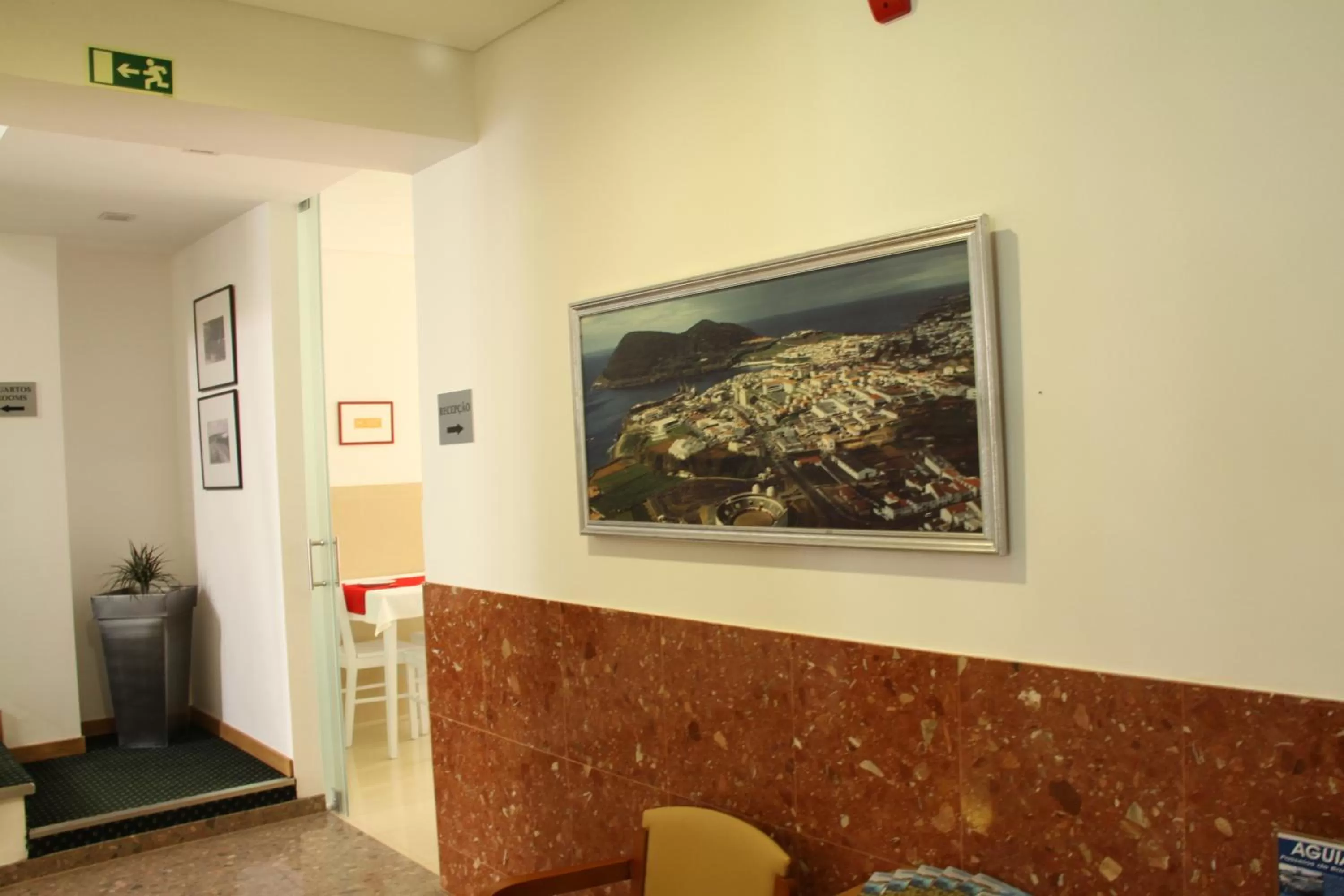 Decorative detail in Hotel Zenite