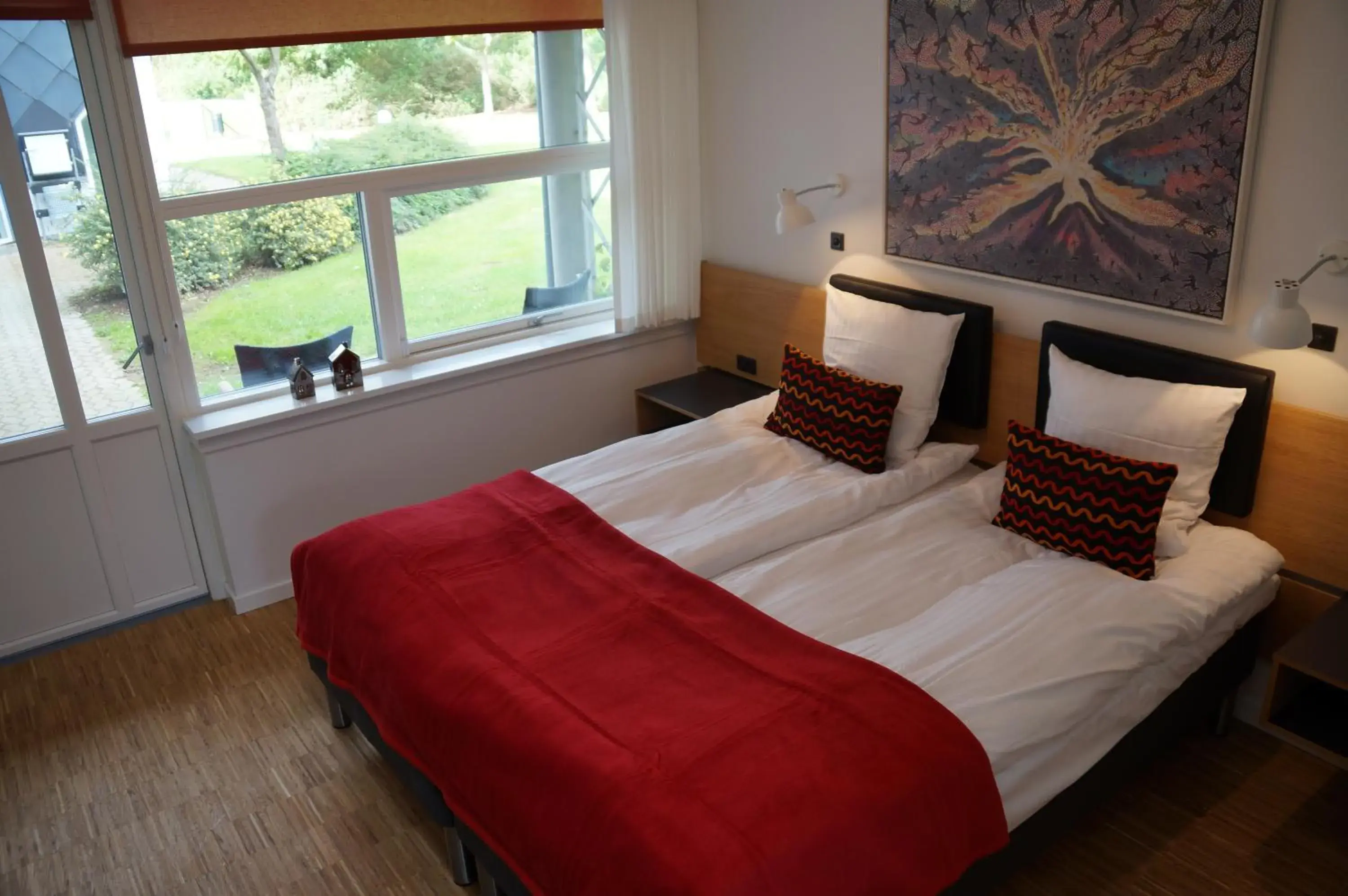 Bedroom, Bed in Fuglsangcentret Hotel