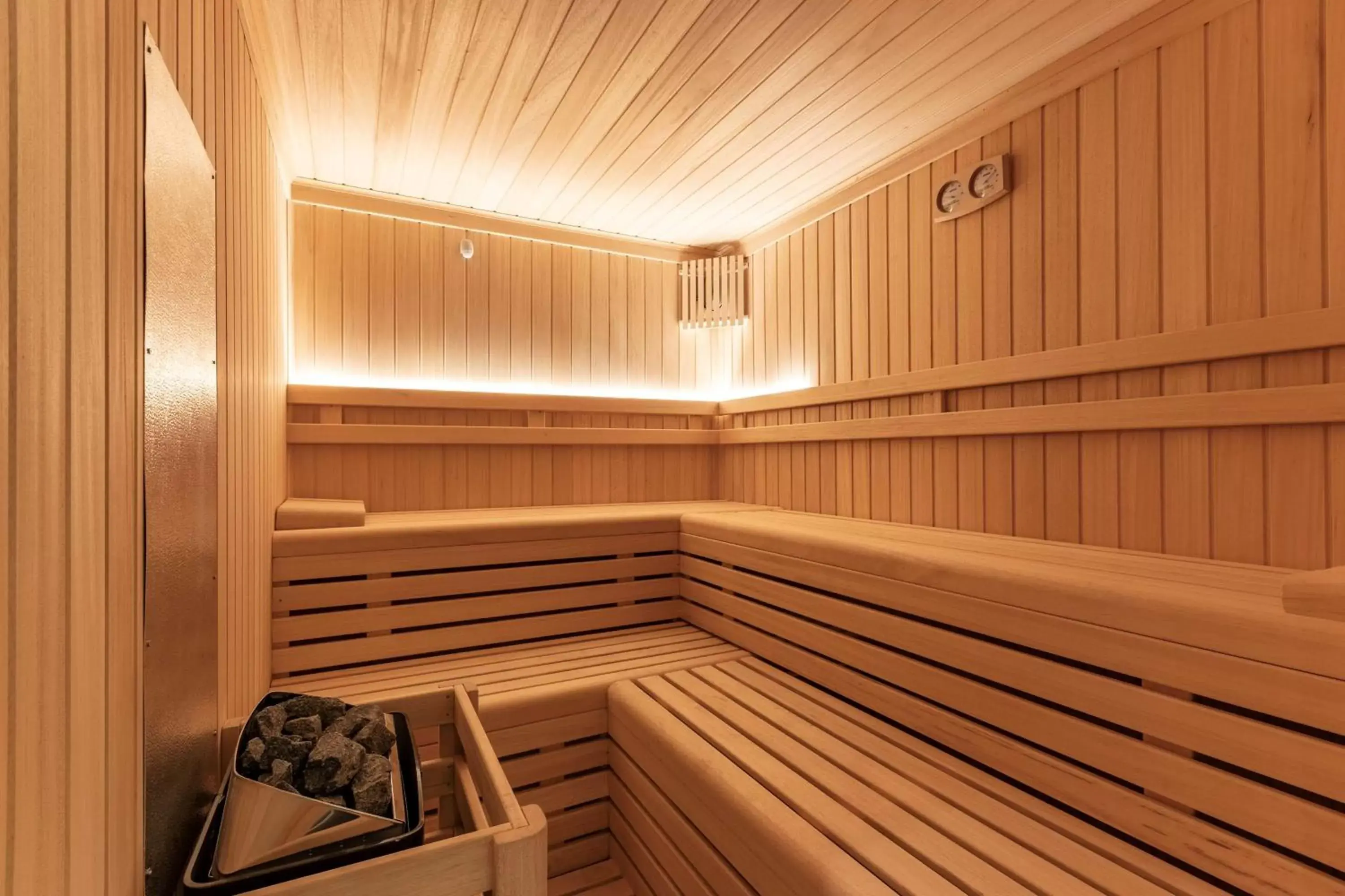 Sauna in Radisson Collection Bilbao