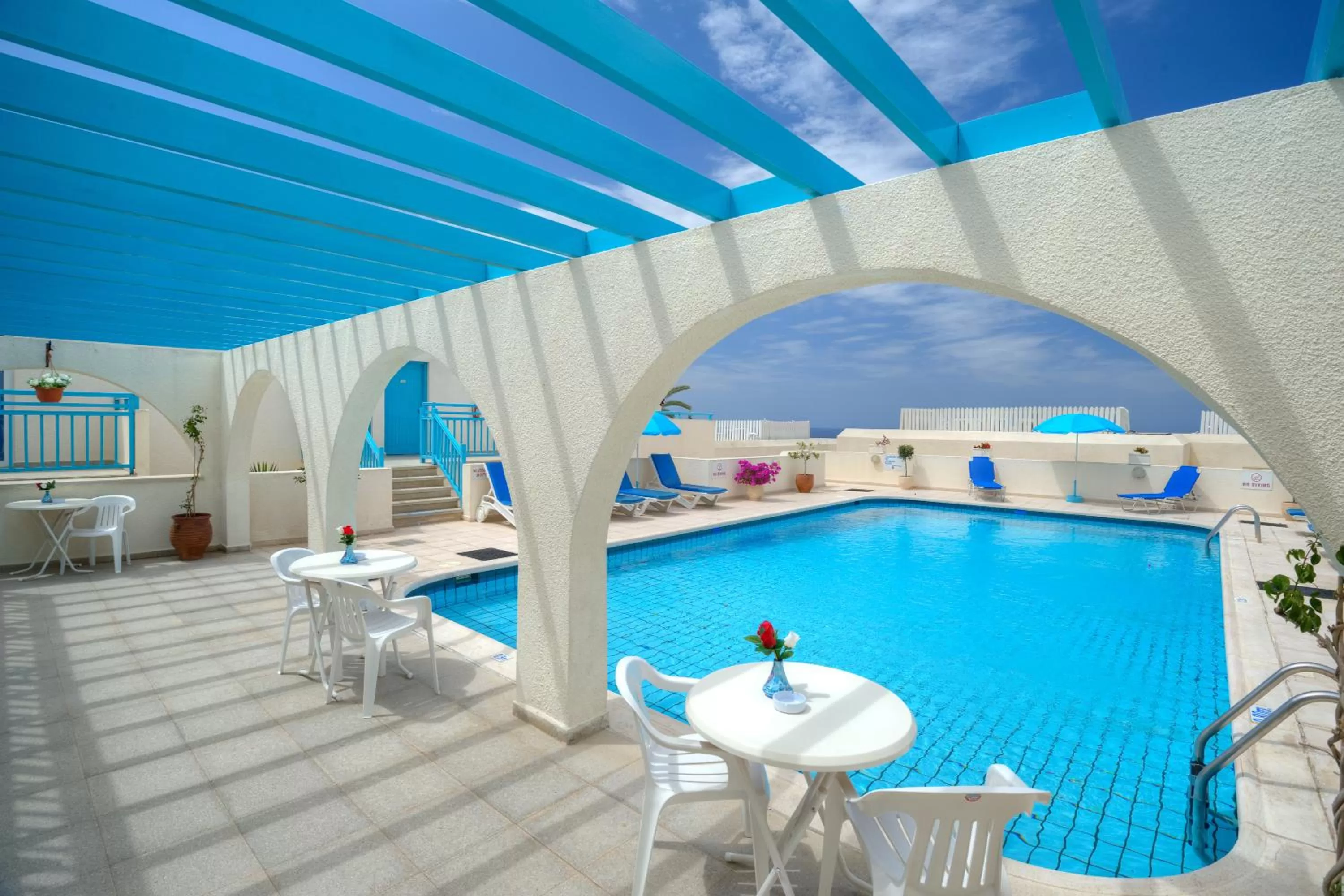 Decorative detail in Sunny Hill Hotel Apartments