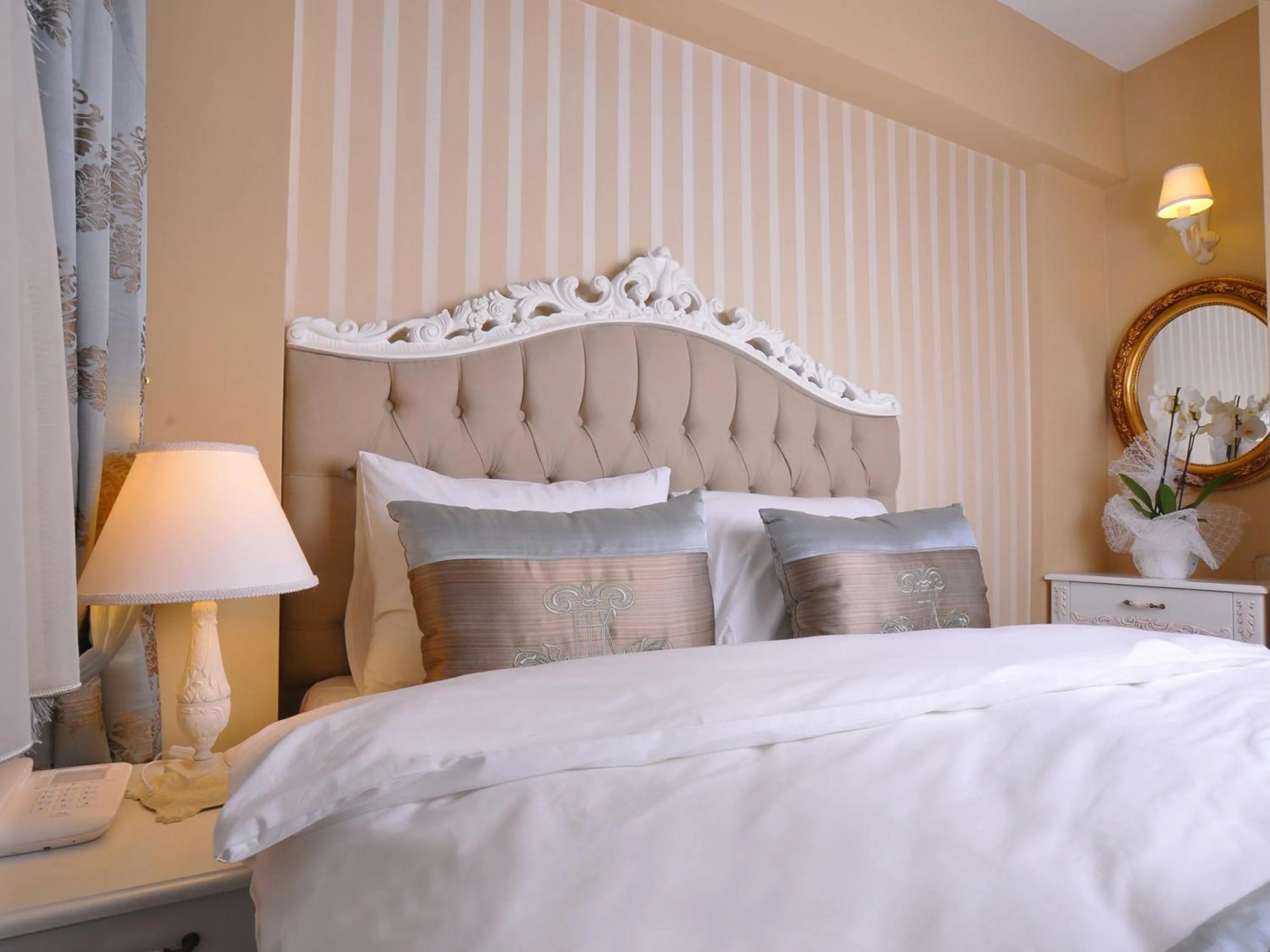 Bed in Divani Ali Hotel