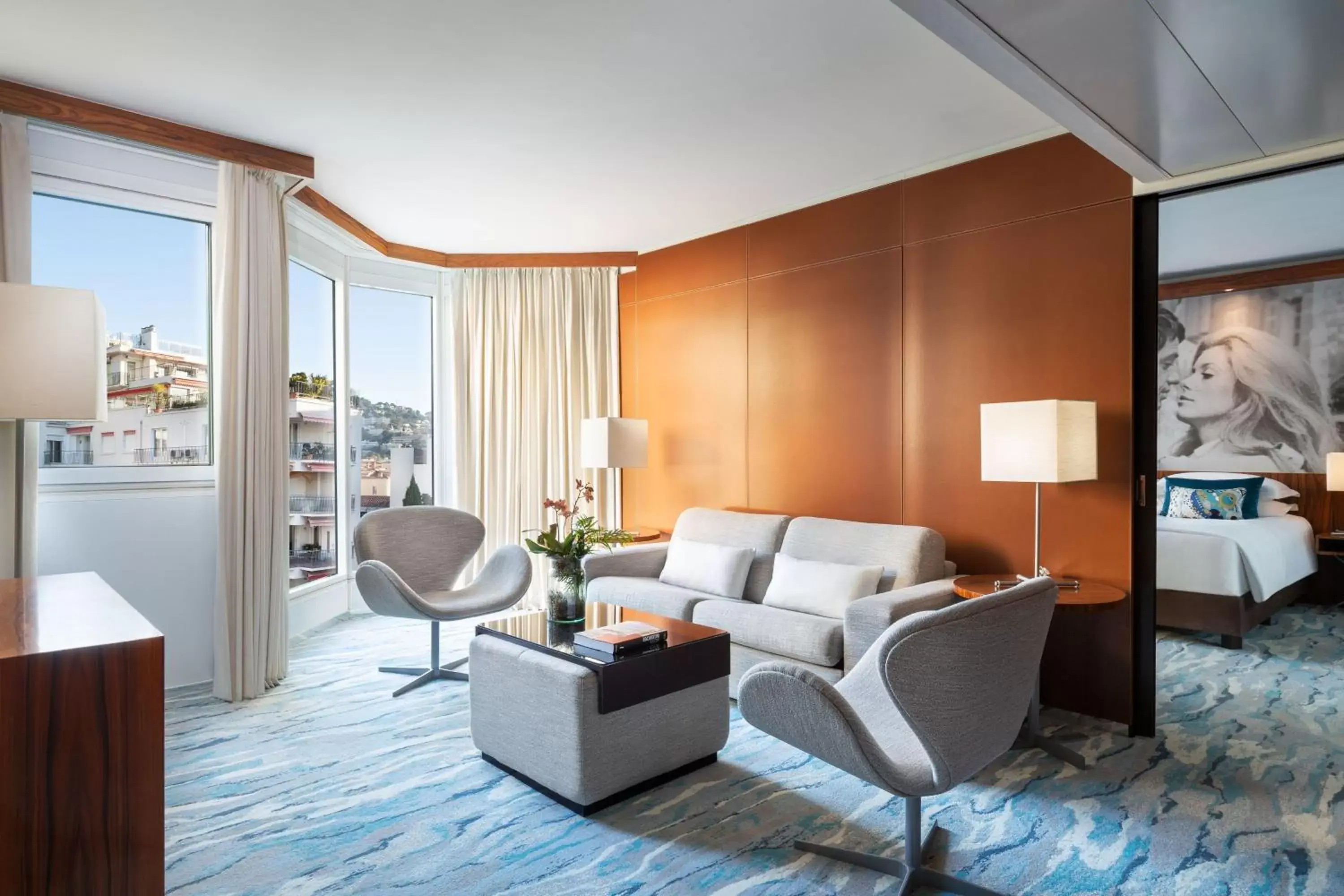 Bedroom, Seating Area in JW Marriott Cannes