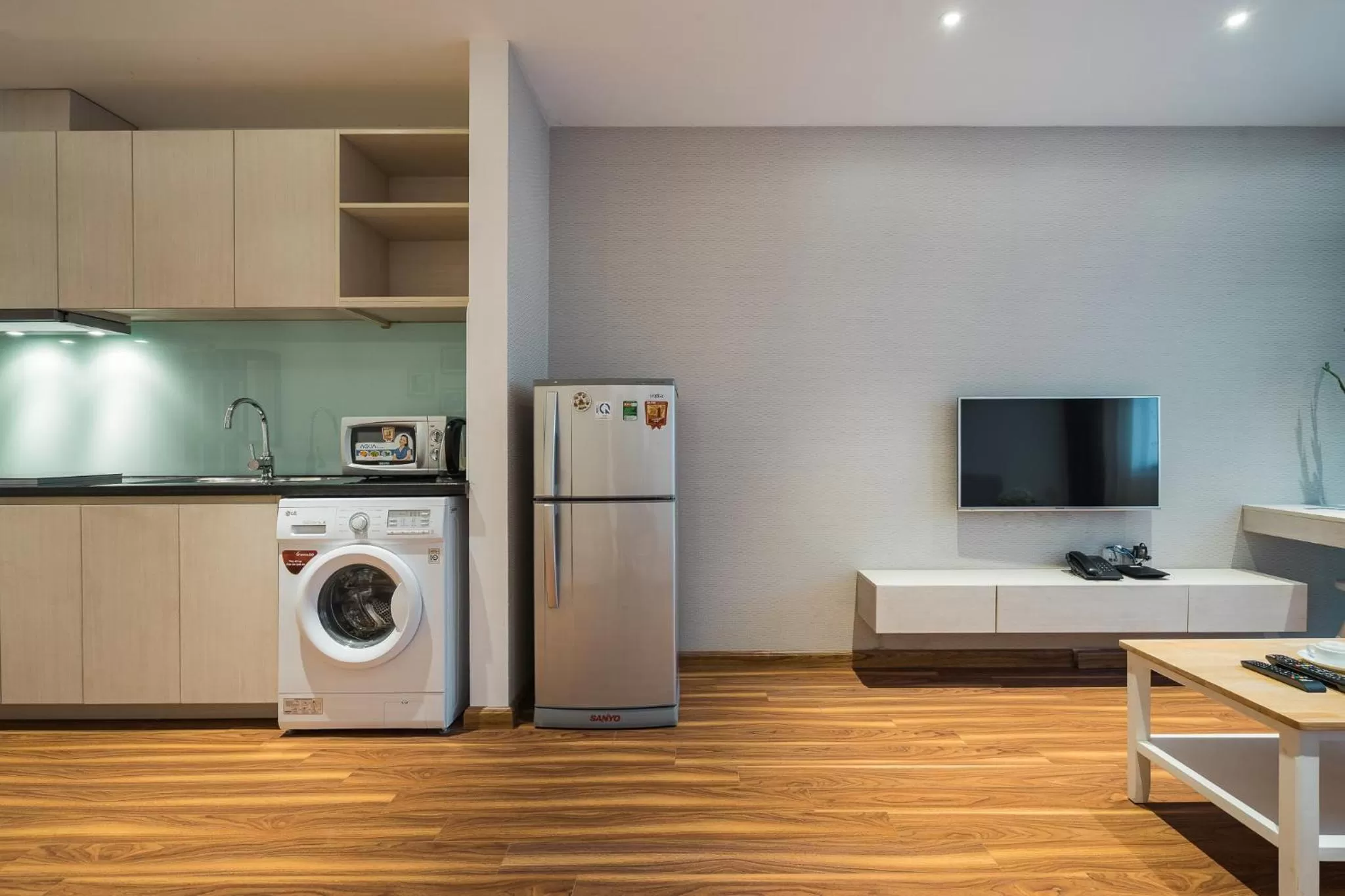 Kitchen or kitchenette in HNC Premier Hotel & Residences