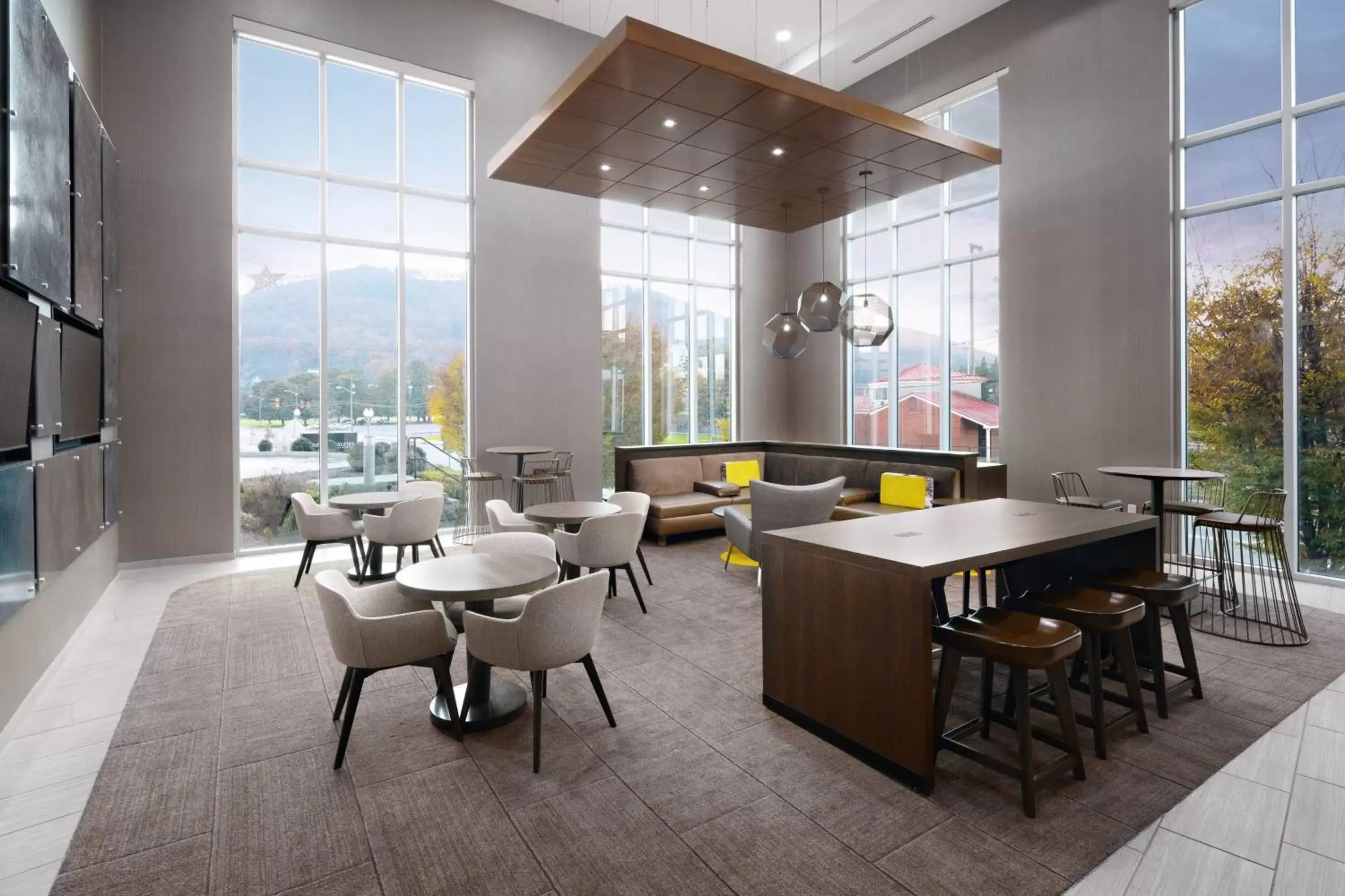 Lobby or reception, Restaurant/Places to Eat in SpringHill Suites by Marriott Roanoke