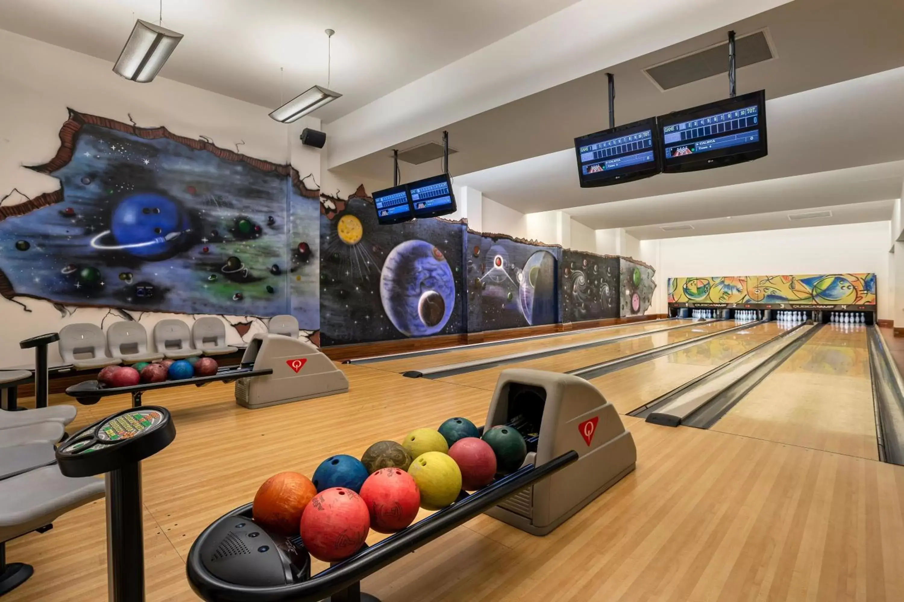 Bowling in Calista Luxury Resort