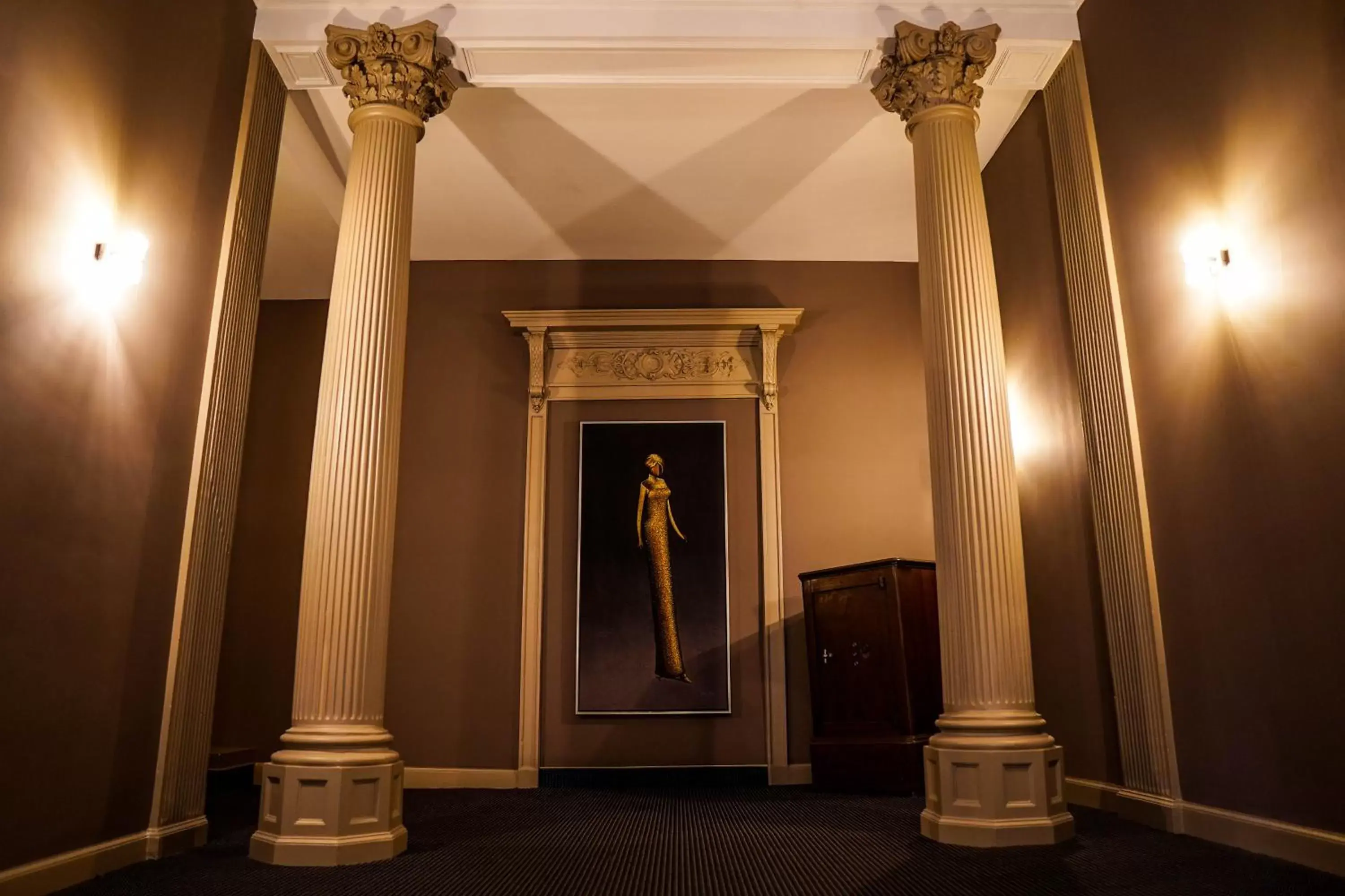 Lobby or reception in Hotel de Flandre