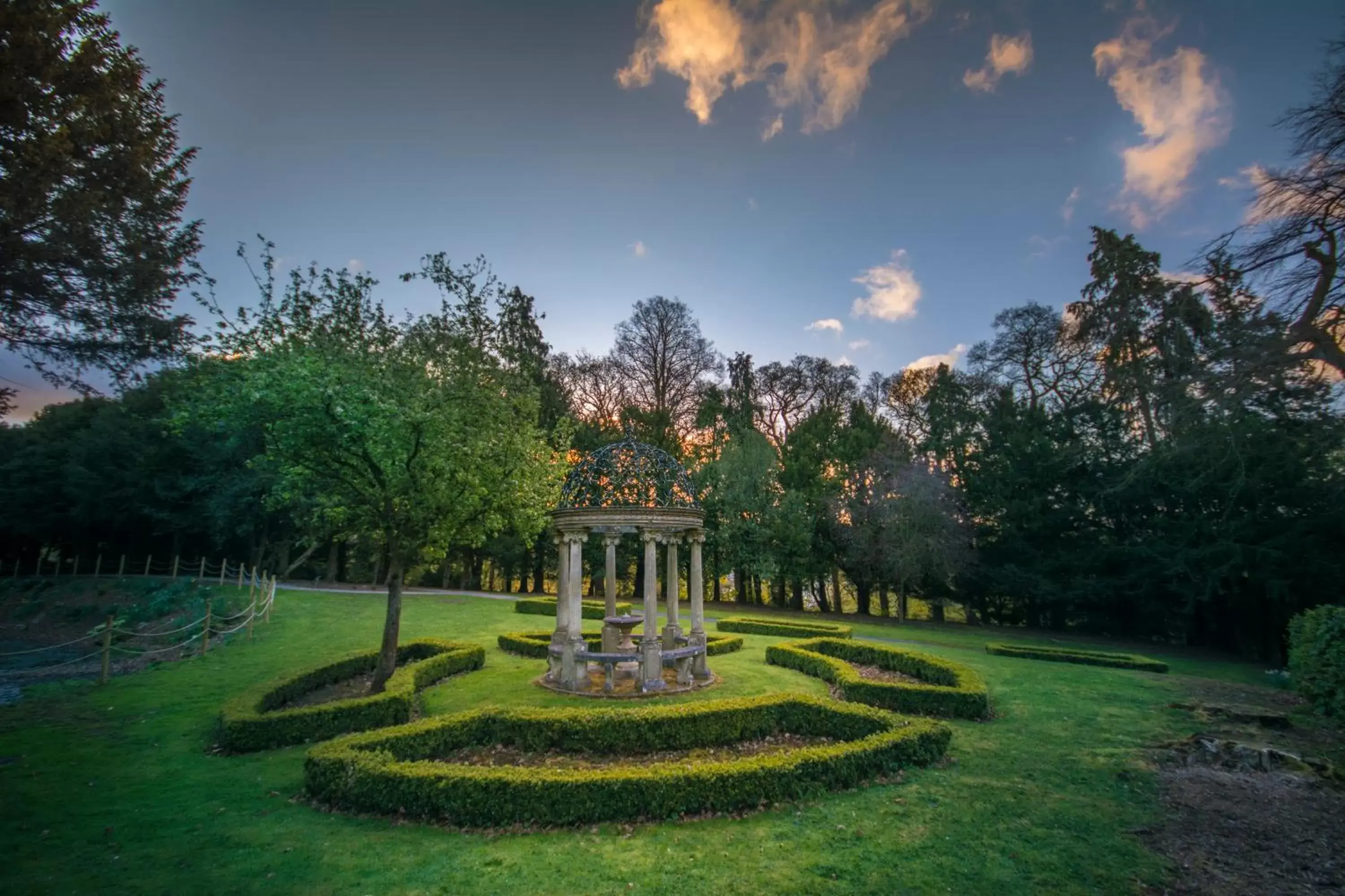 Garden view, Garden in Appleby Castle