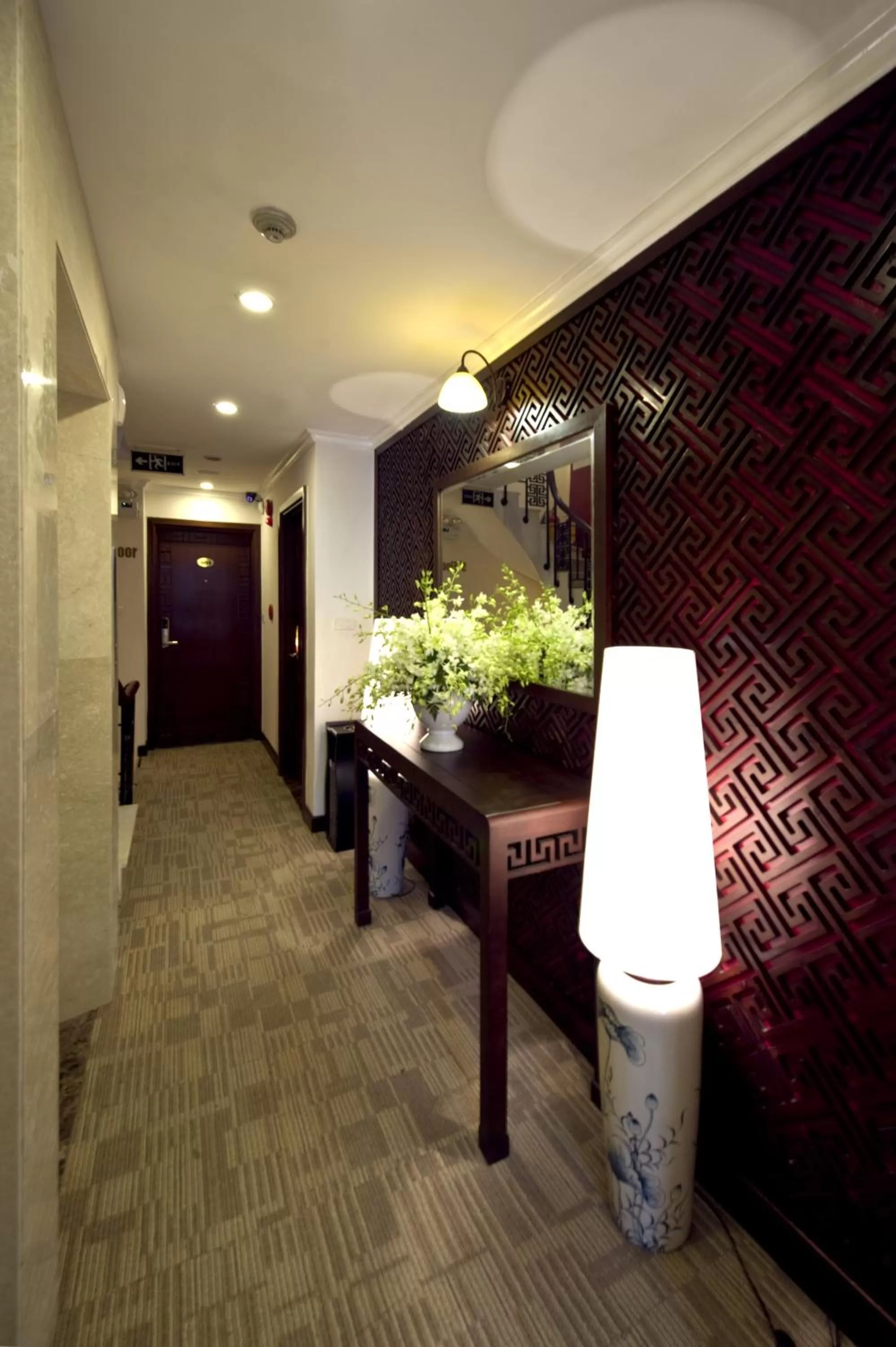 Decorative detail in Au Coeur d'Hanoi Boutique Hotel