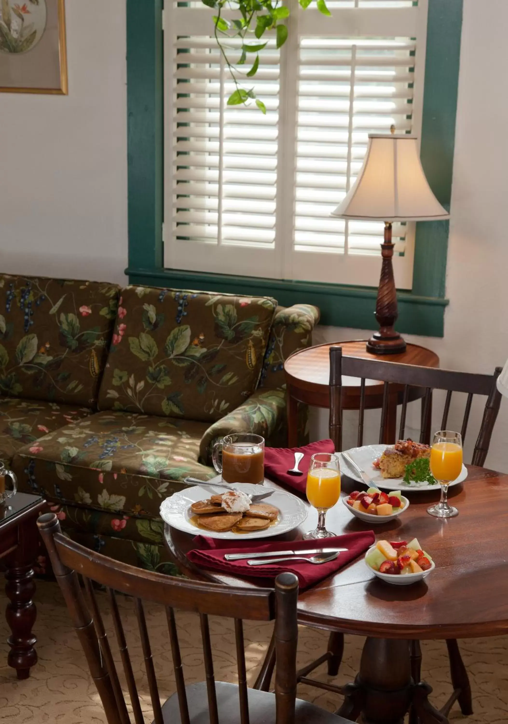 Food and drinks in St. Francis Inn - Saint Augustine