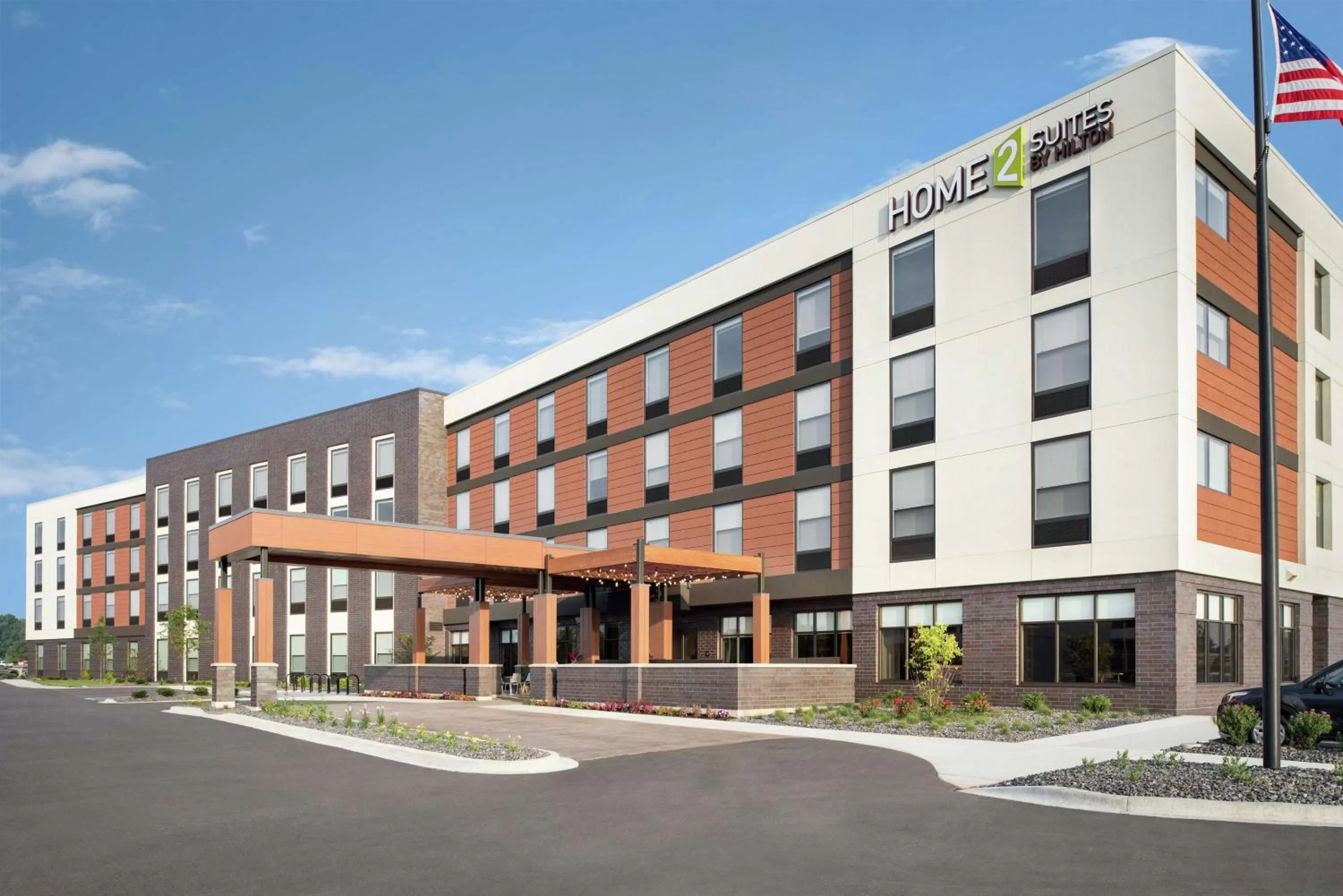 Property building in Home2 Suites By Hilton Madison Central Alliant Energy Center