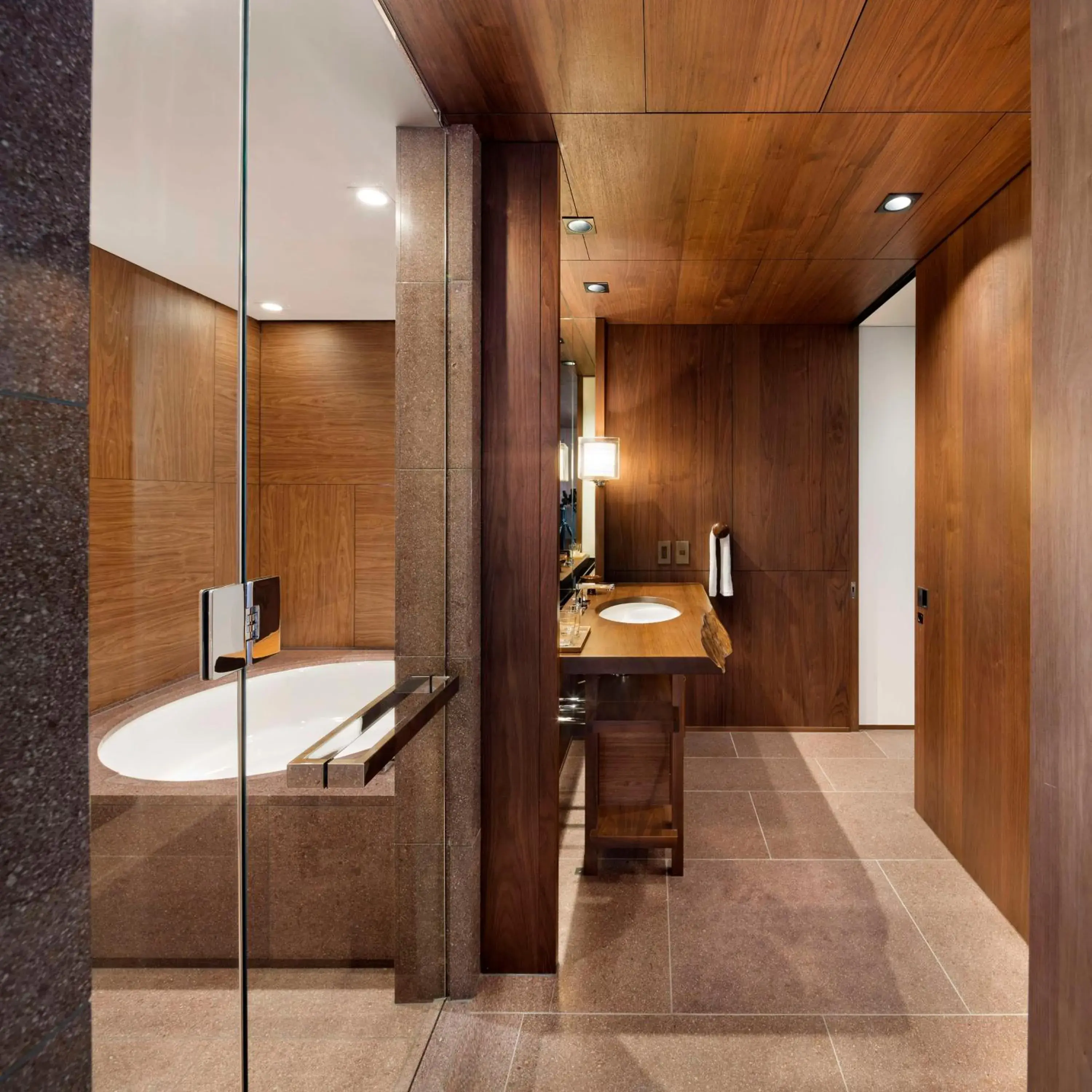 Bathroom in Andaz Tokyo - A Concept by Hyatt