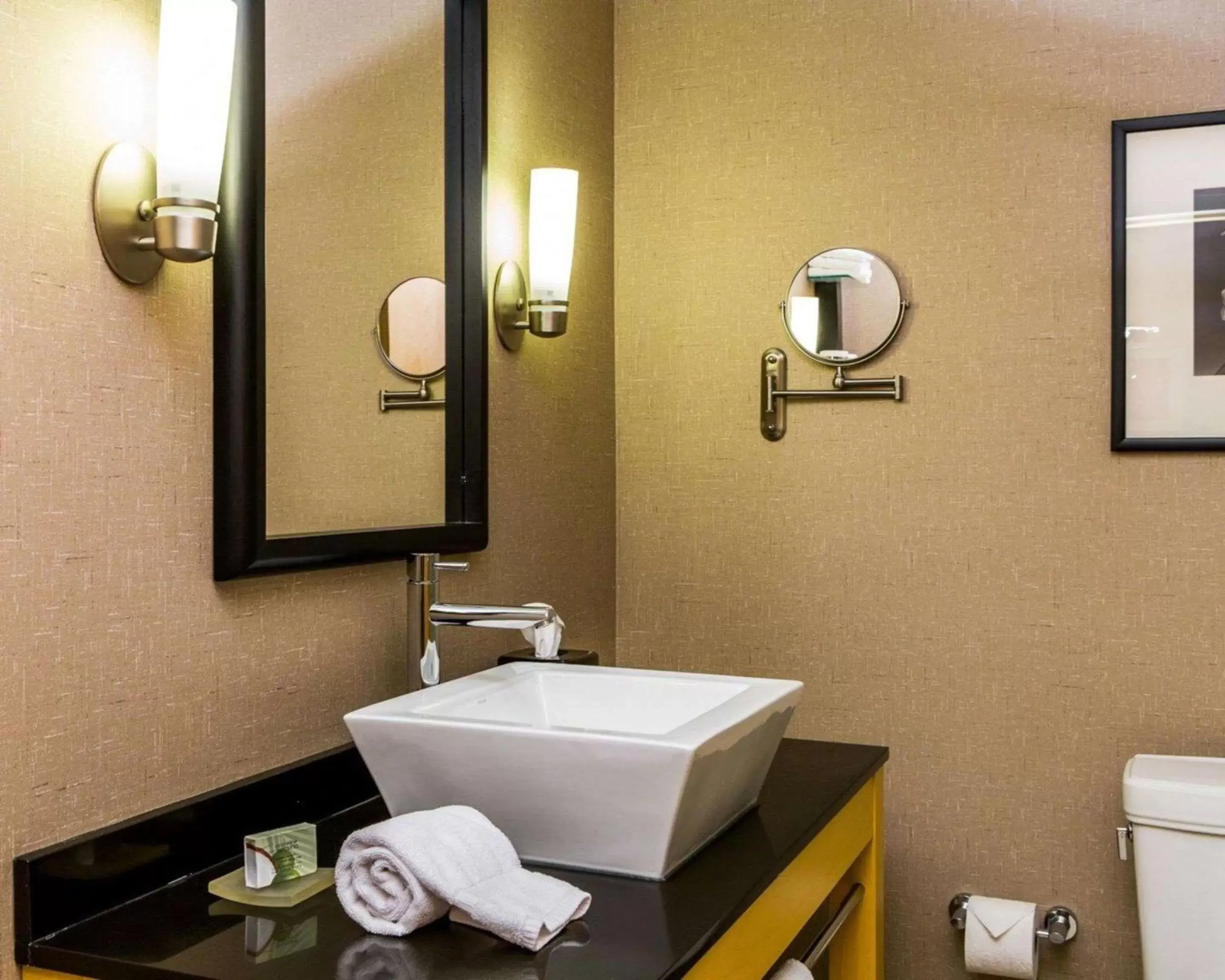 Bathroom in Cambria Hotel Traverse City