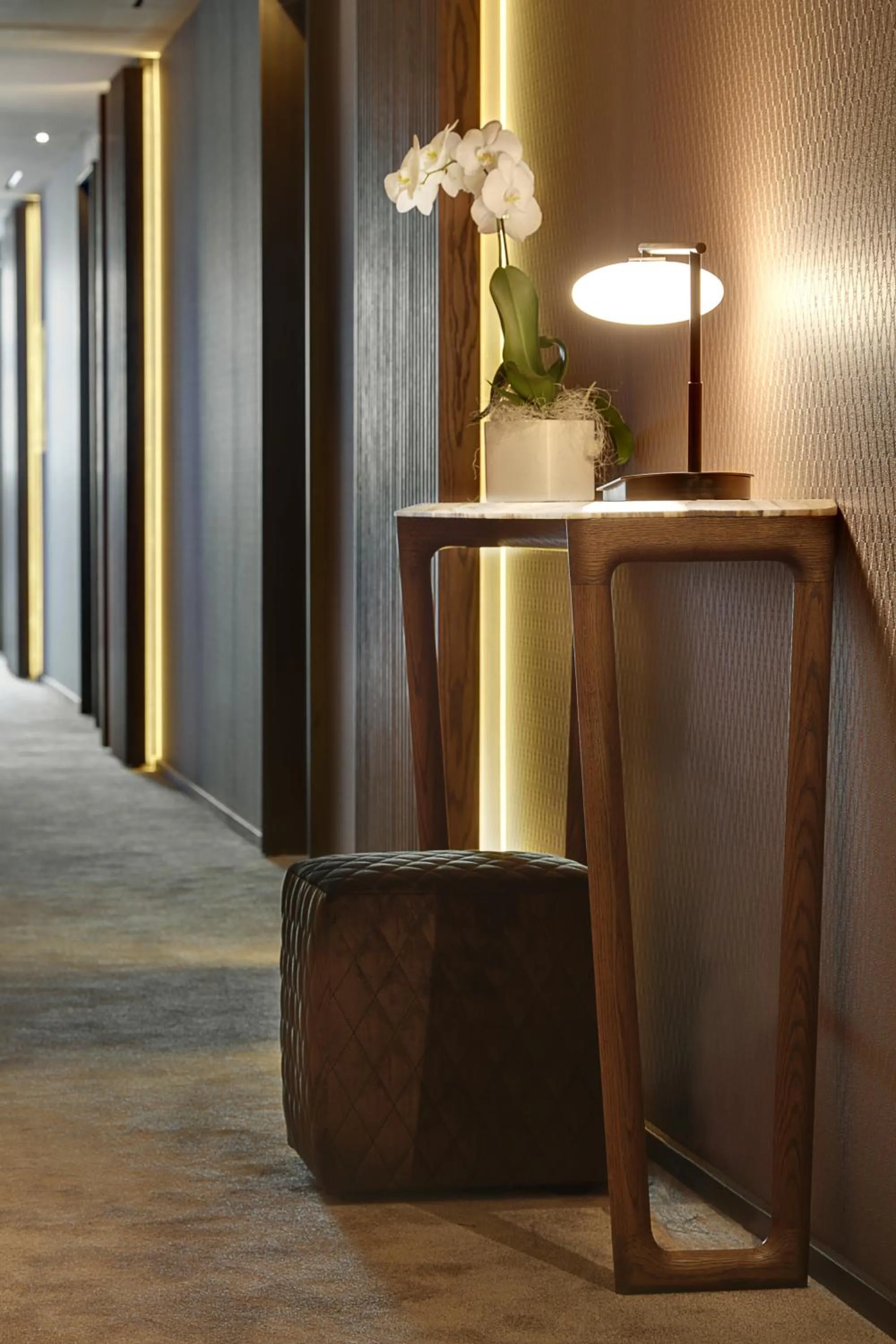 Decorative detail in Grand Hotel Campione