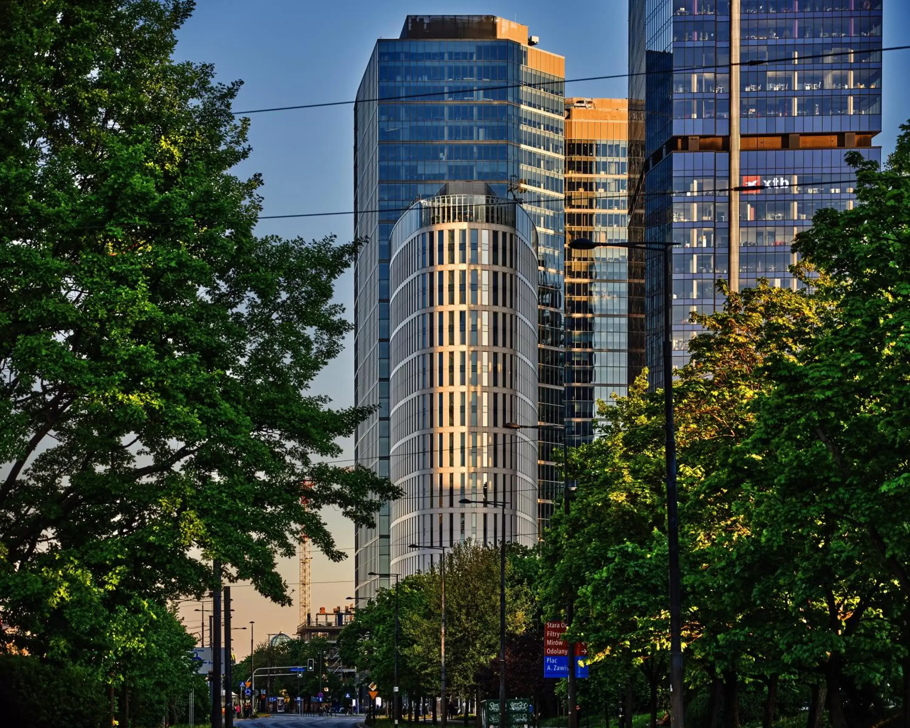 Property Building in Holiday Inn Express - Warsaw - The HUB, an IHG Hotel