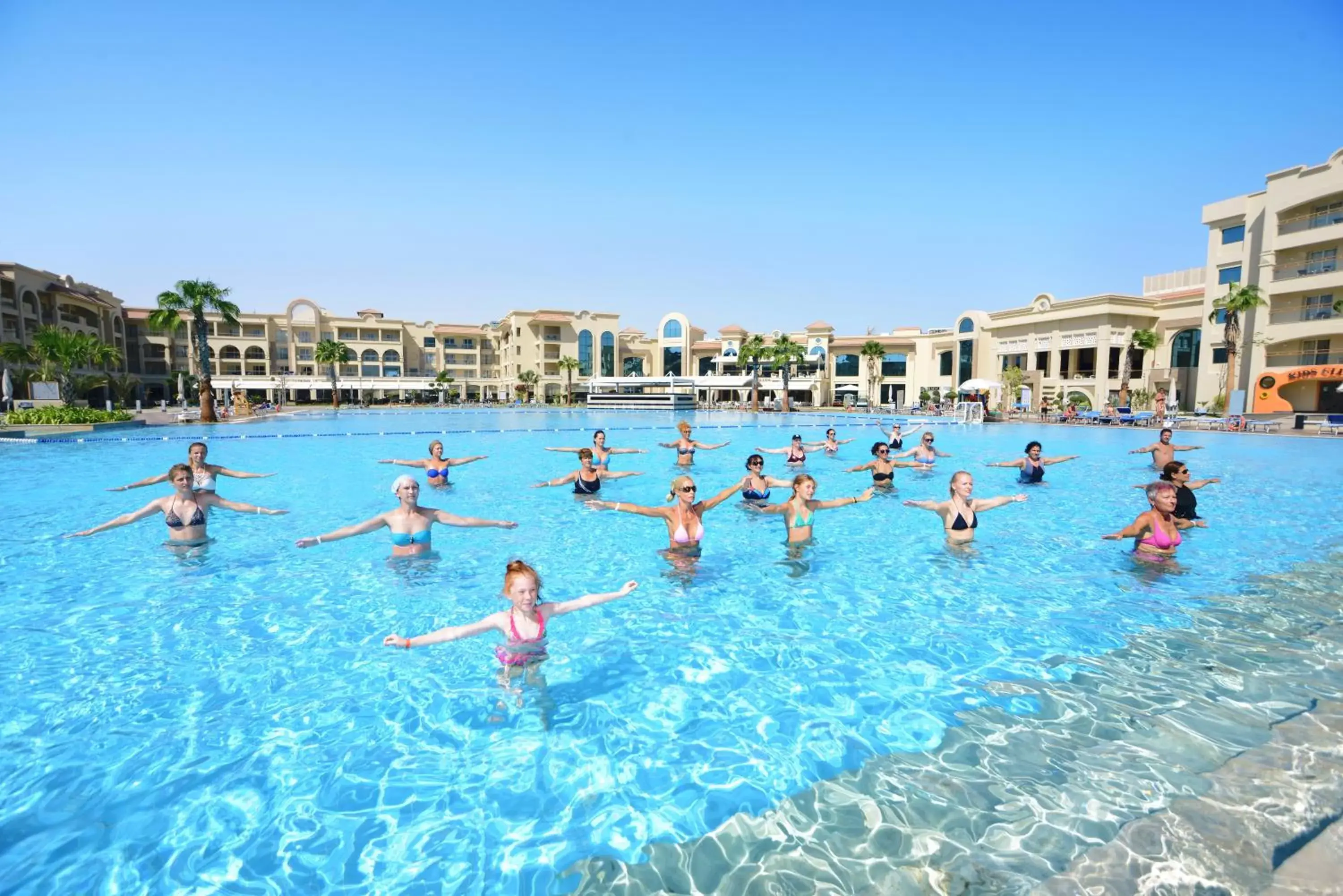 Swimming Pool in Pickalbatros White Beach Resort - Hurghada