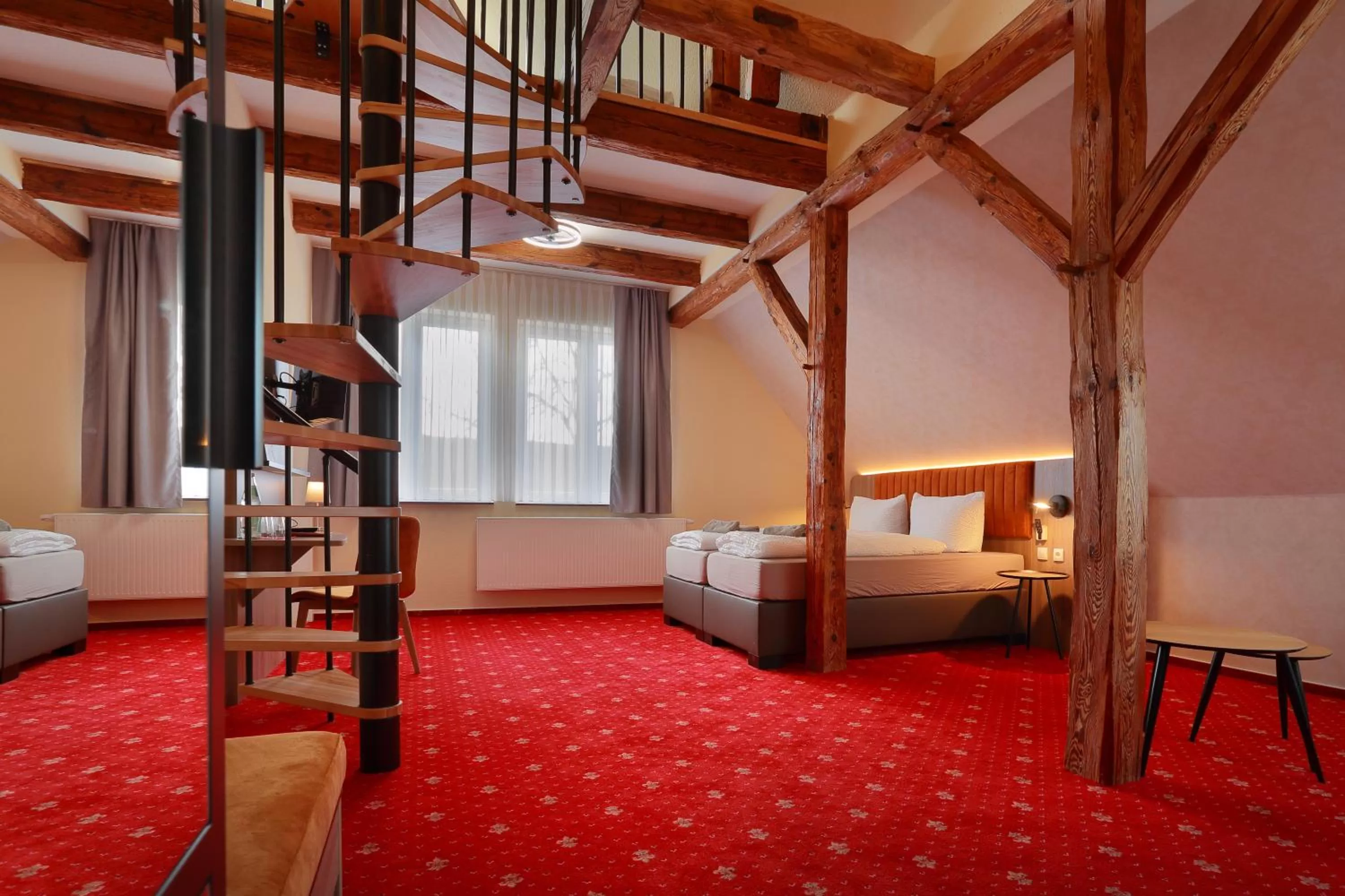 Bedroom, Bed in Landhotel & Brauhaus Prignitzer Hof