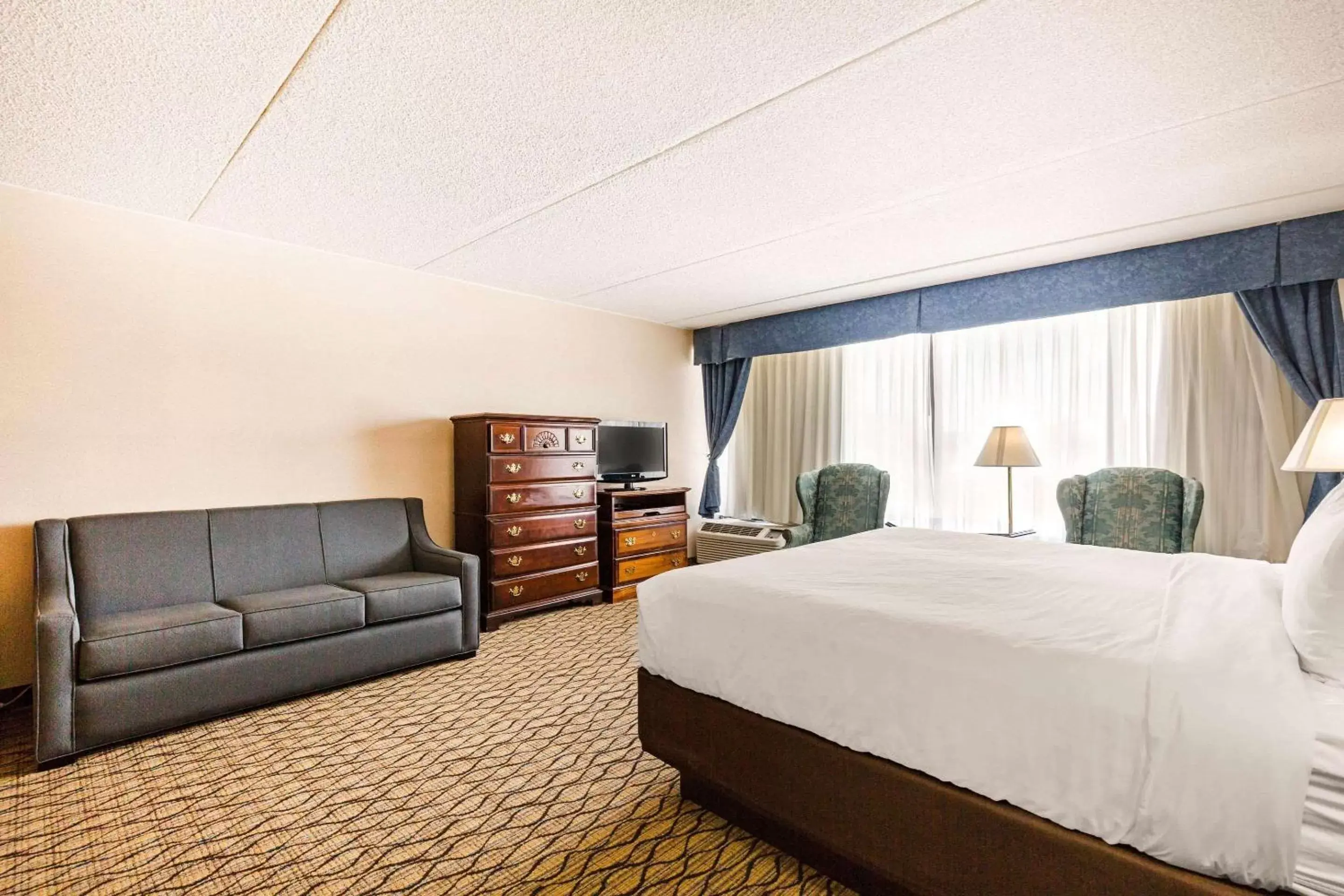 Photo of the whole room in Clarion Hotel Williamsburg I-64