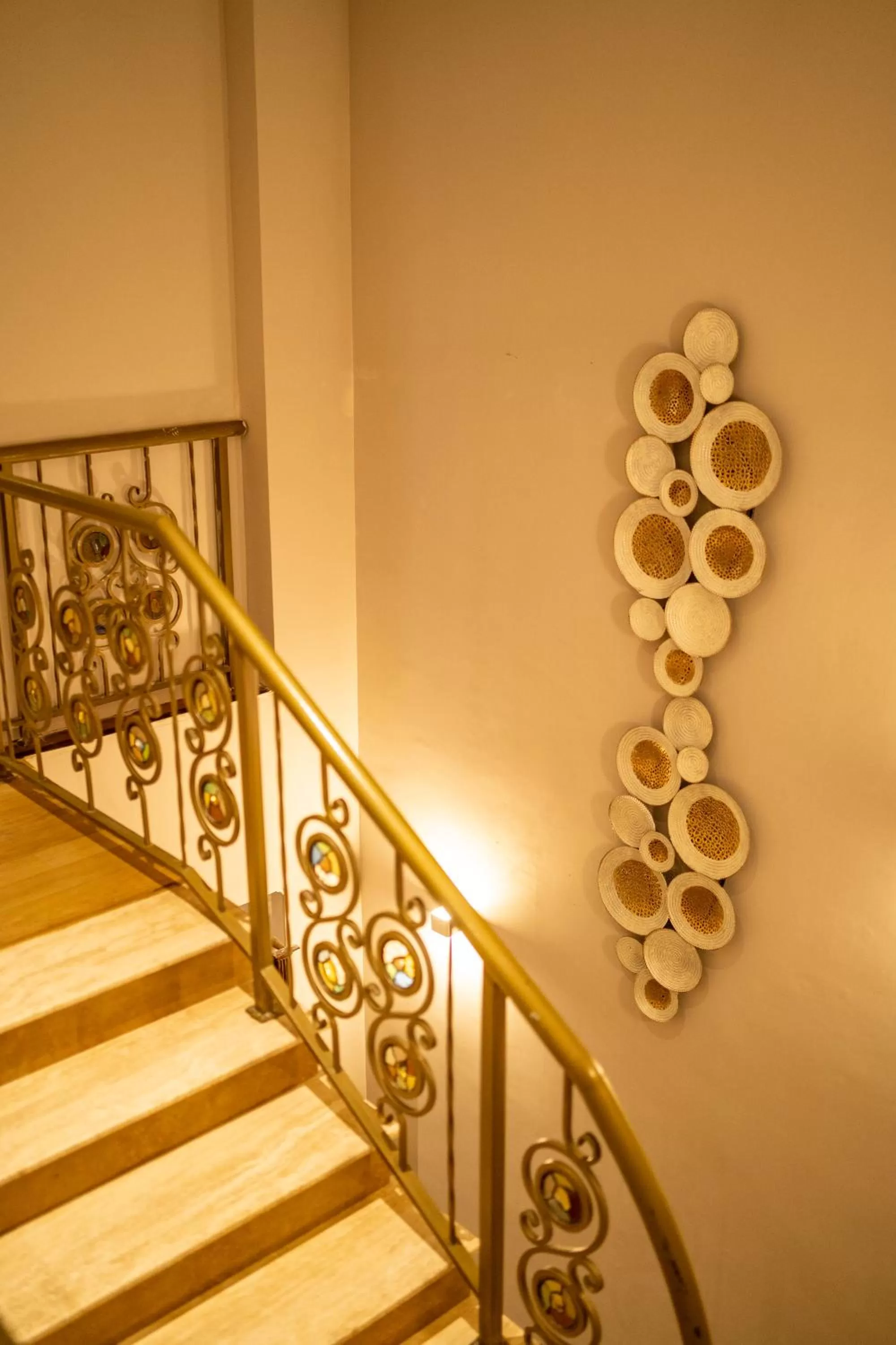 Lobby or reception in New Era Hotel Old Town Party Zone Bucharest- parking with fee nearby - NOT at the hotel !