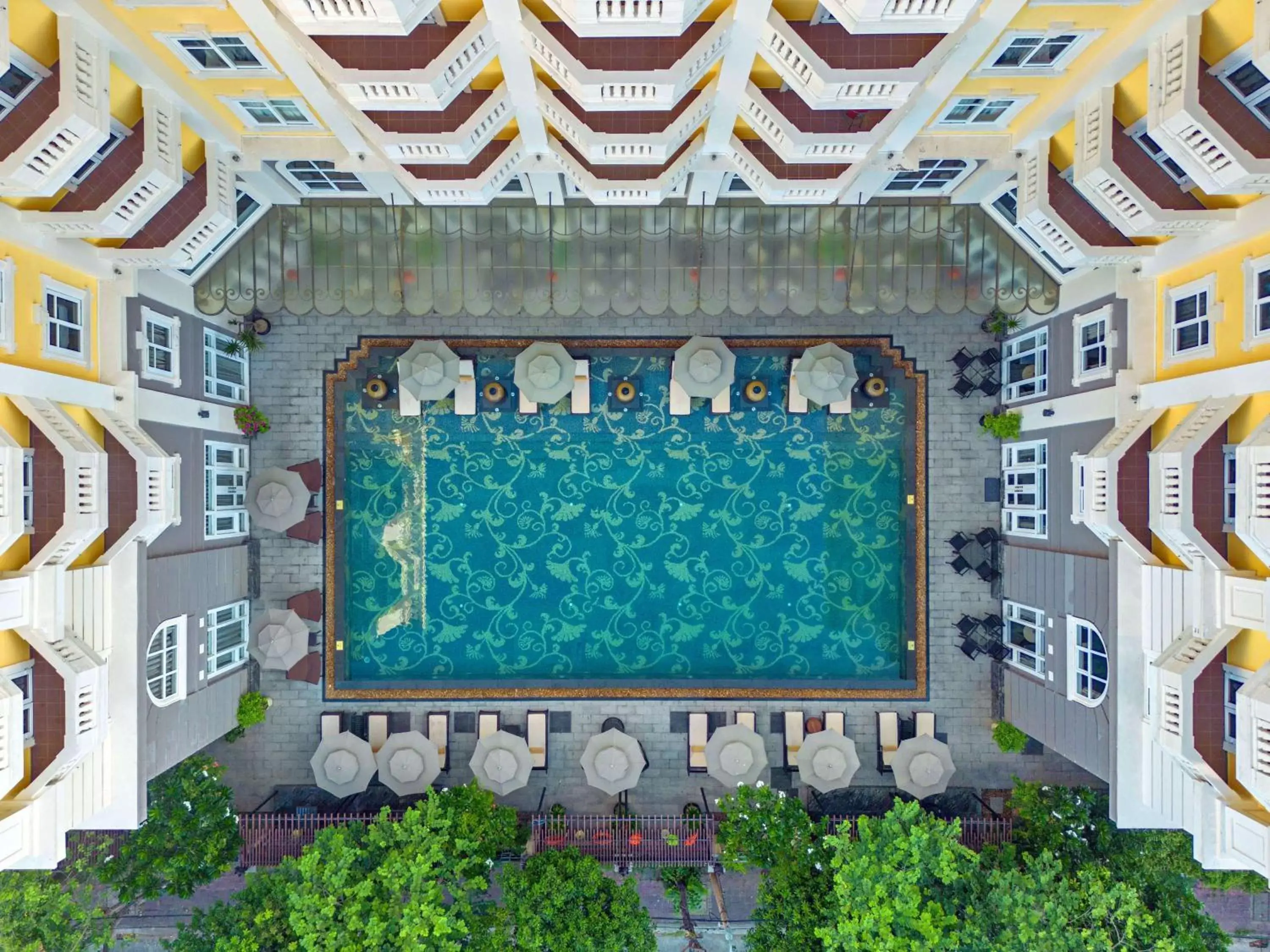 Pool View in Hotel Royal Hoi An - MGallery