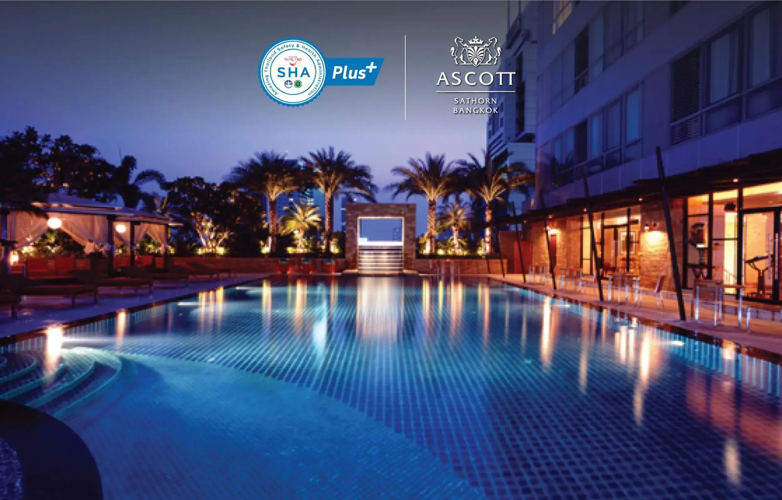Property logo or sign, Swimming Pool in Ascott Sathorn Bangkok (SHA Extra Plus)