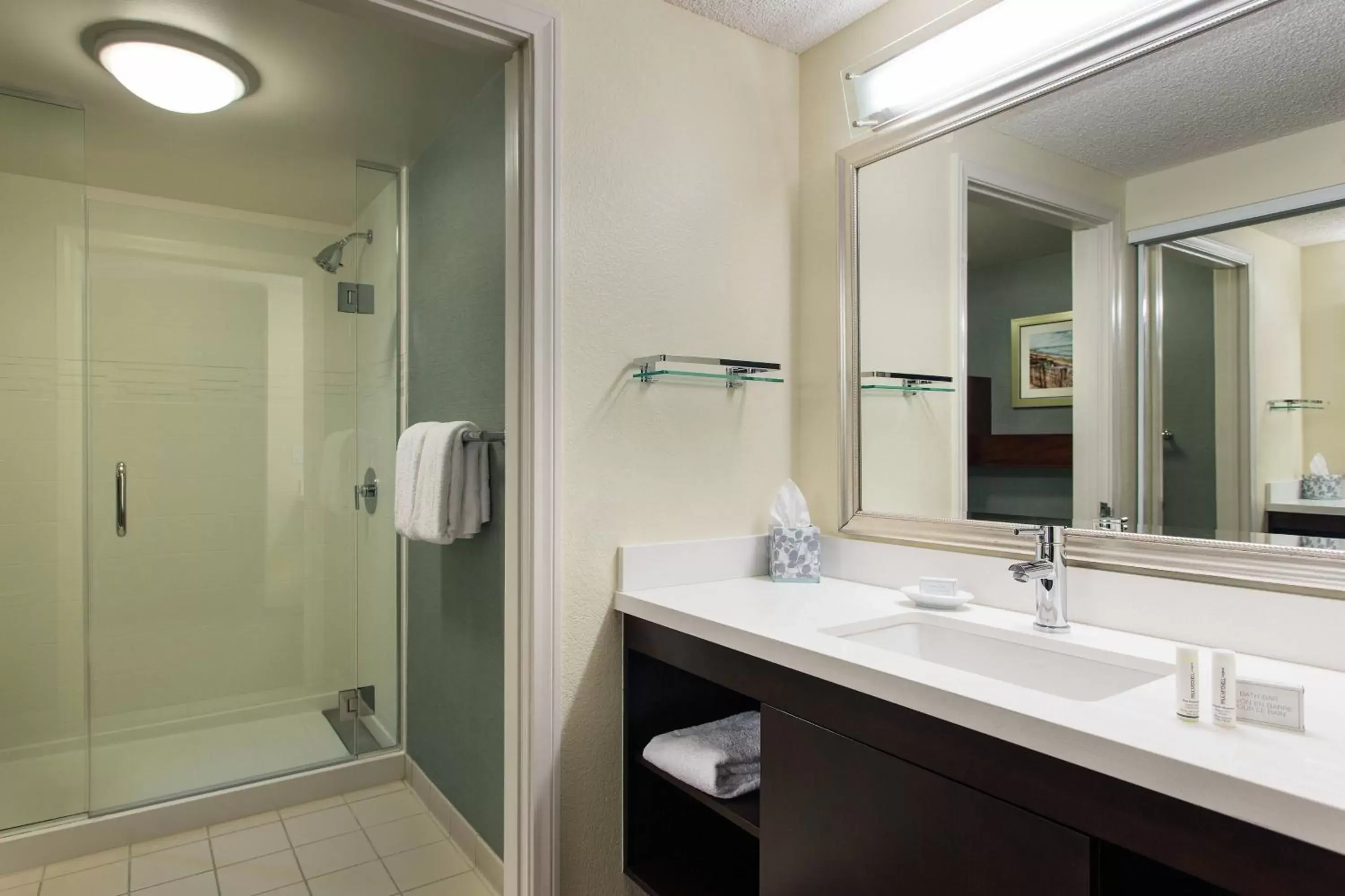 Bathroom in Residence Inn Irvine John Wayne Airport Orange County