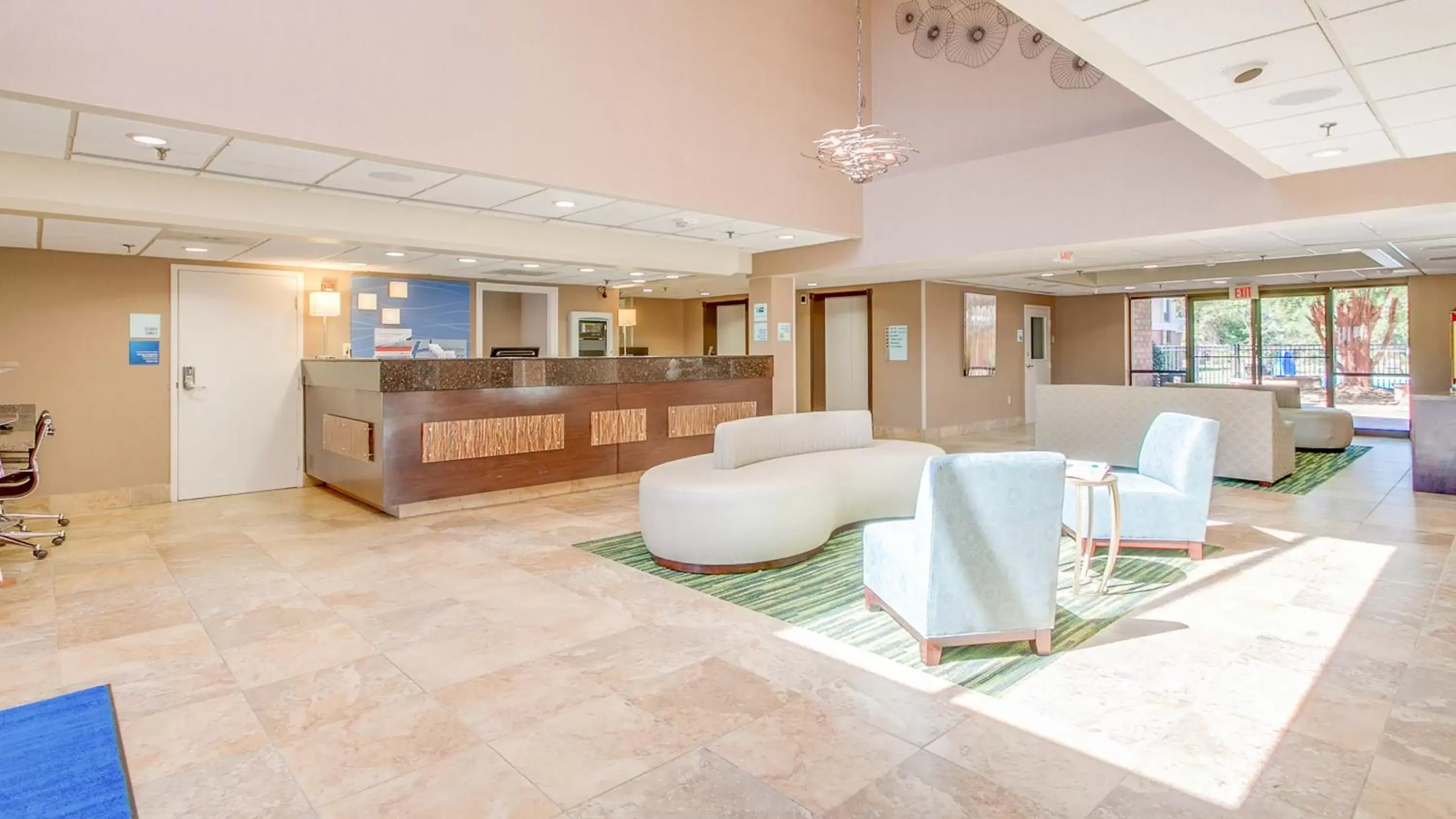 Property building, Lobby/Reception in Holiday Inn Express Hotel & Suites Midlothian Turnpike, an IHG Hotel