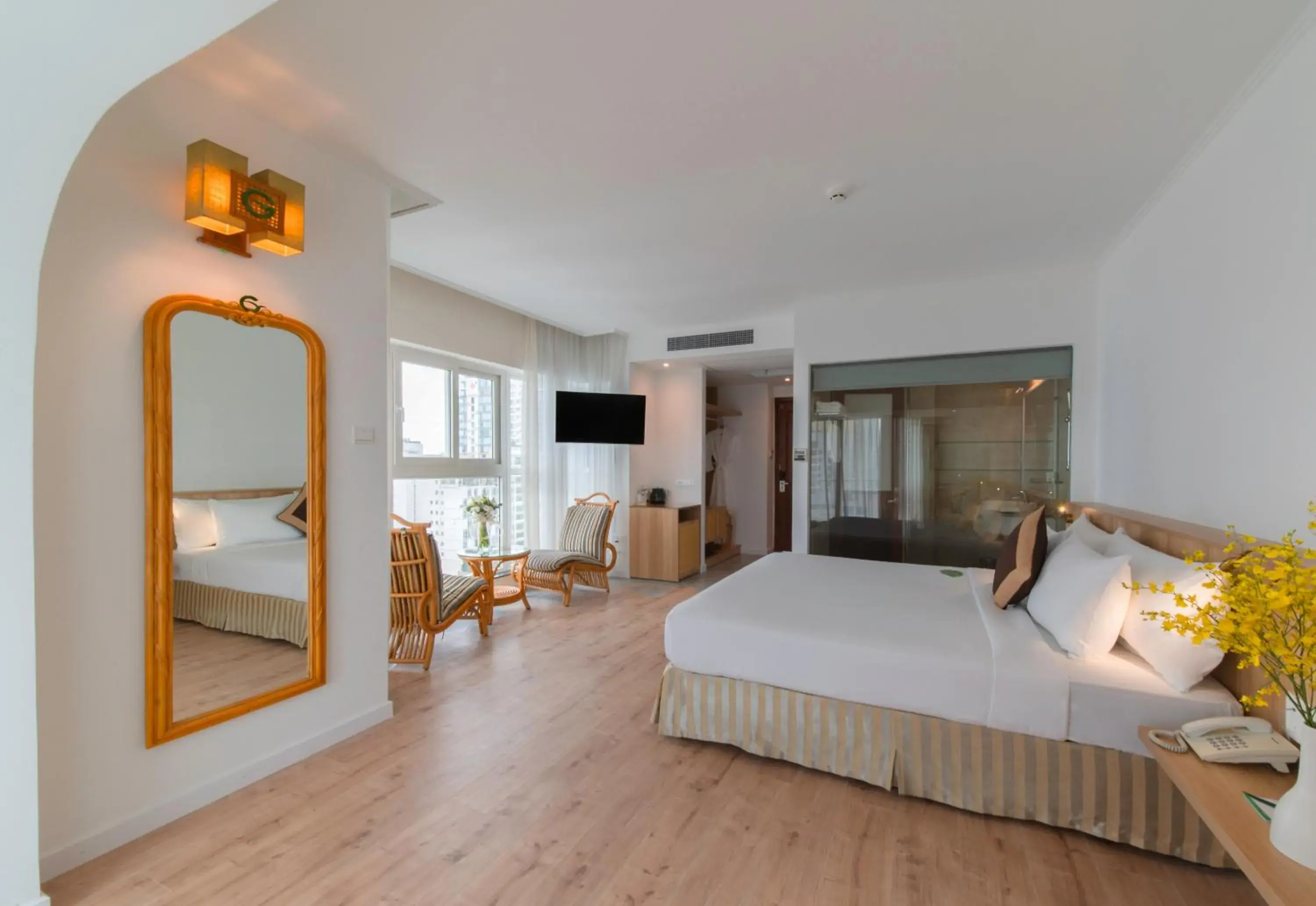 Bed in Green World Hotel Nha Trang