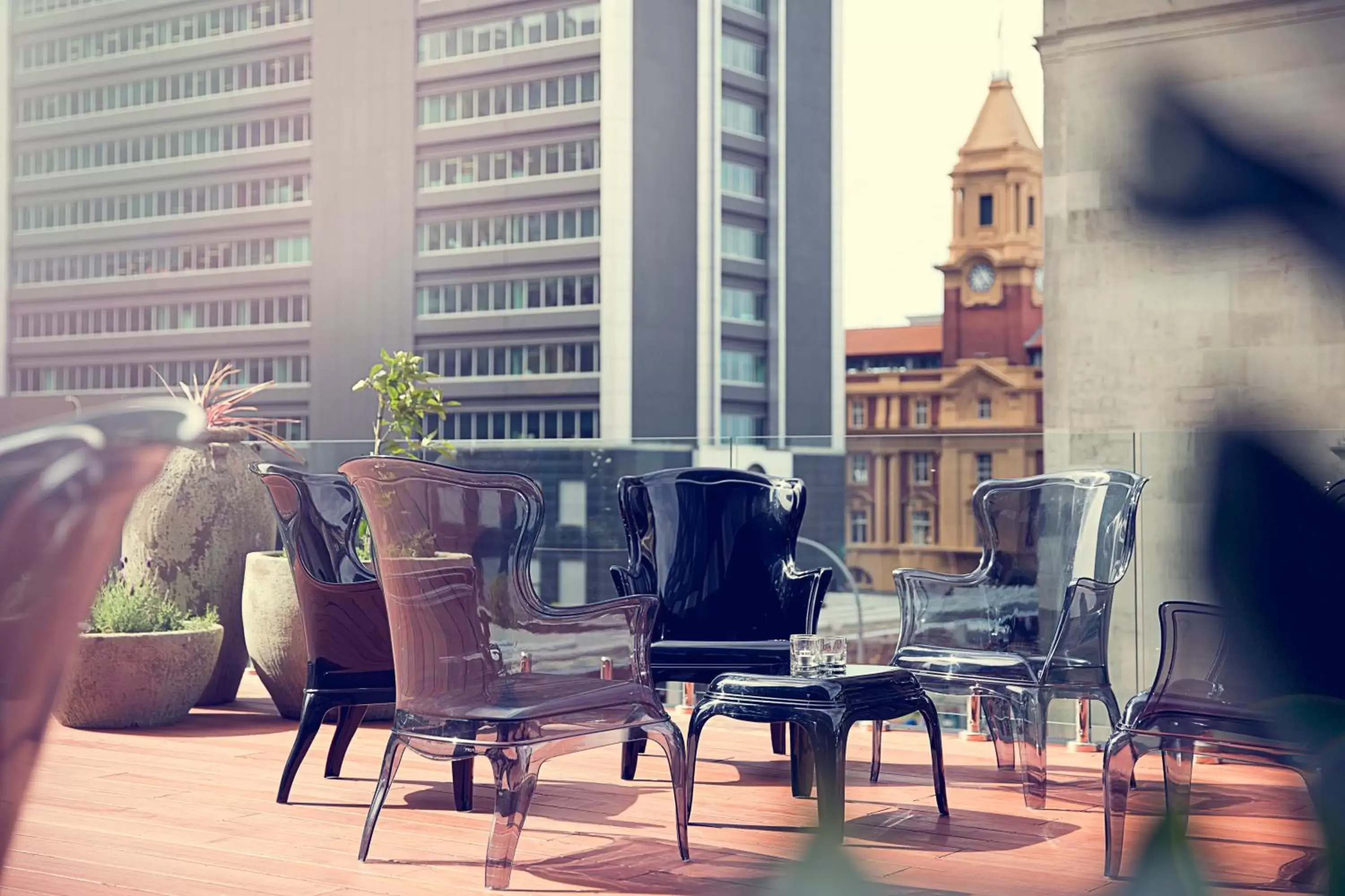 Patio in Mövenpick Hotel Auckland