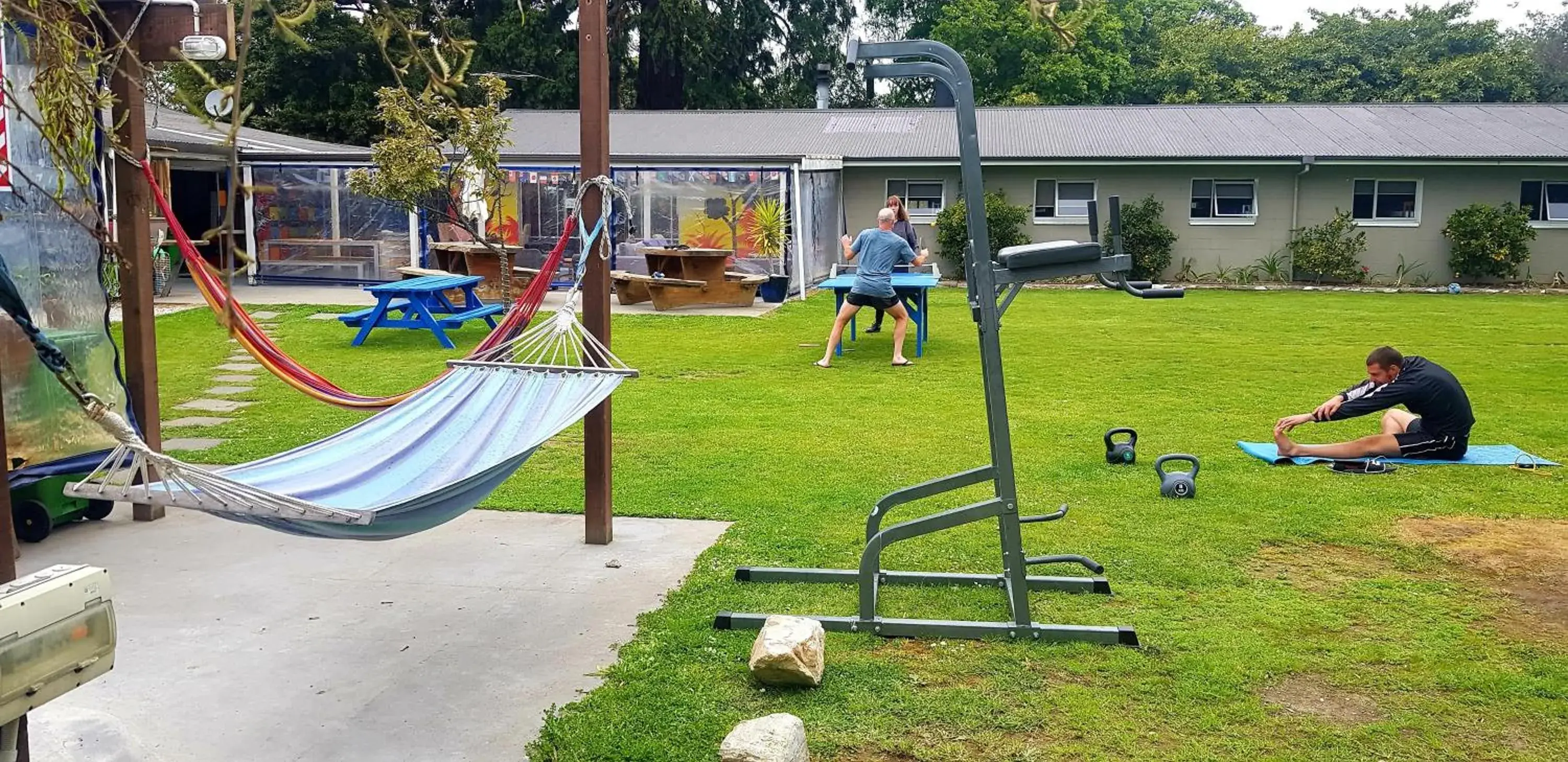 Children's Play Area in Happy Apple Backpackers